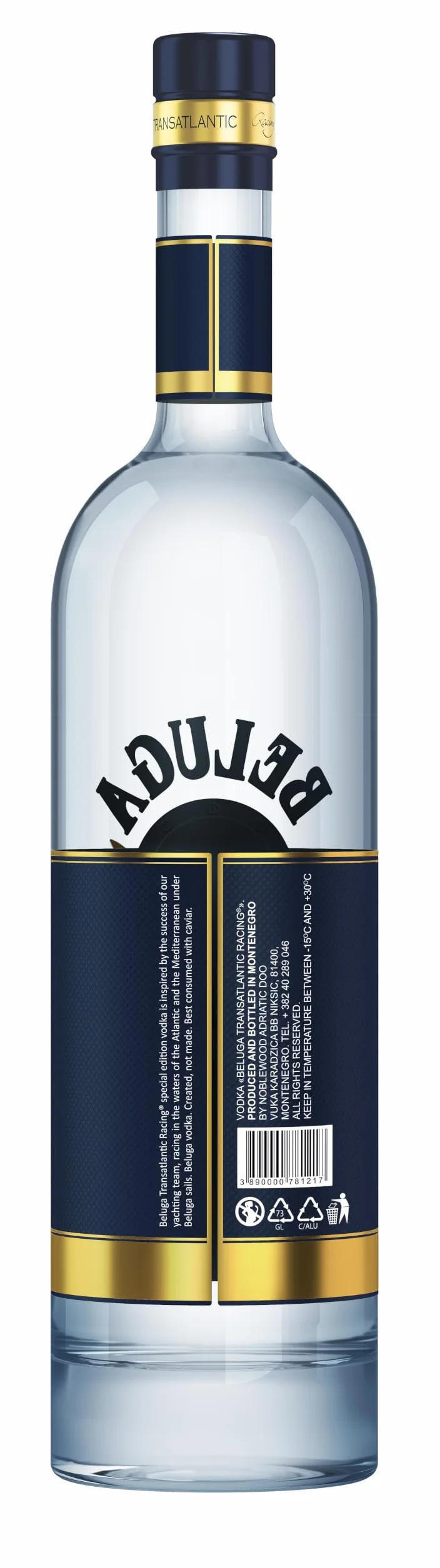 BELUGA Noble Vodka 40% Vol 700 ml
