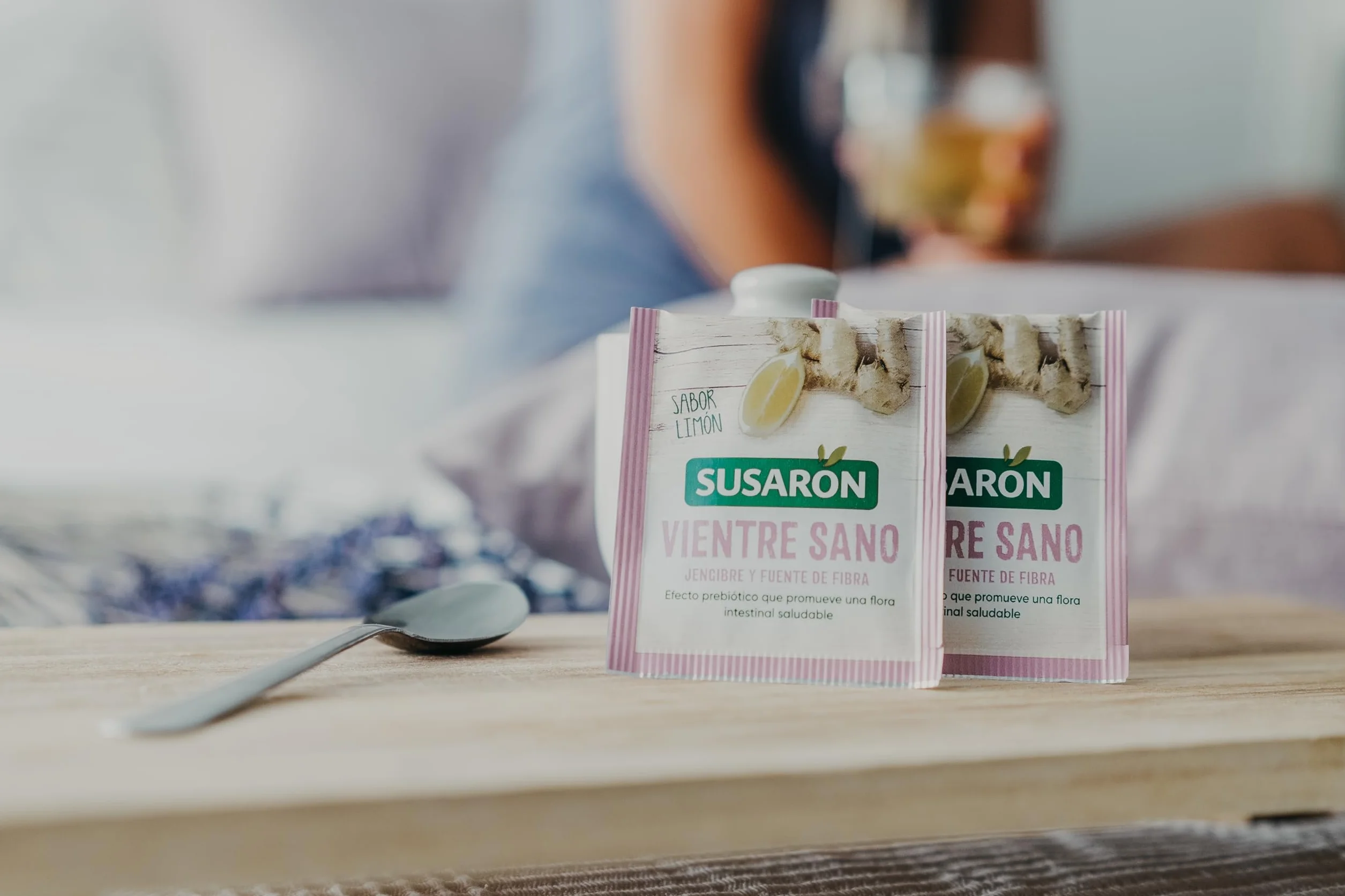 Infusión Vientre Sano Sabor Jengibre Caja 10 bolsitas