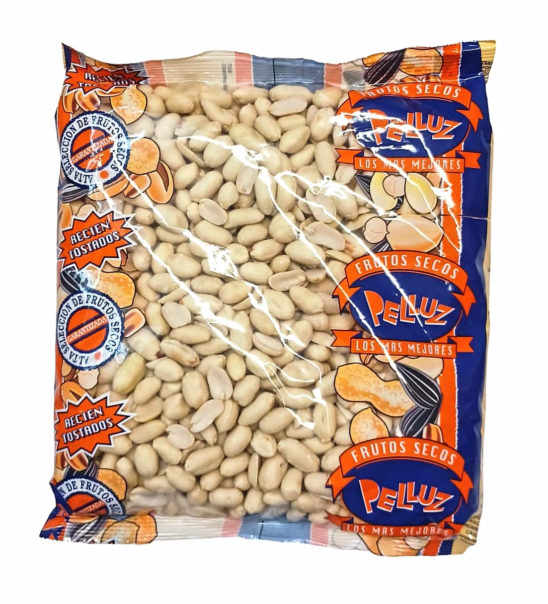 Cacahuete crudo pelado 1 Kg - Maní natural sin cáscara - Pelluz