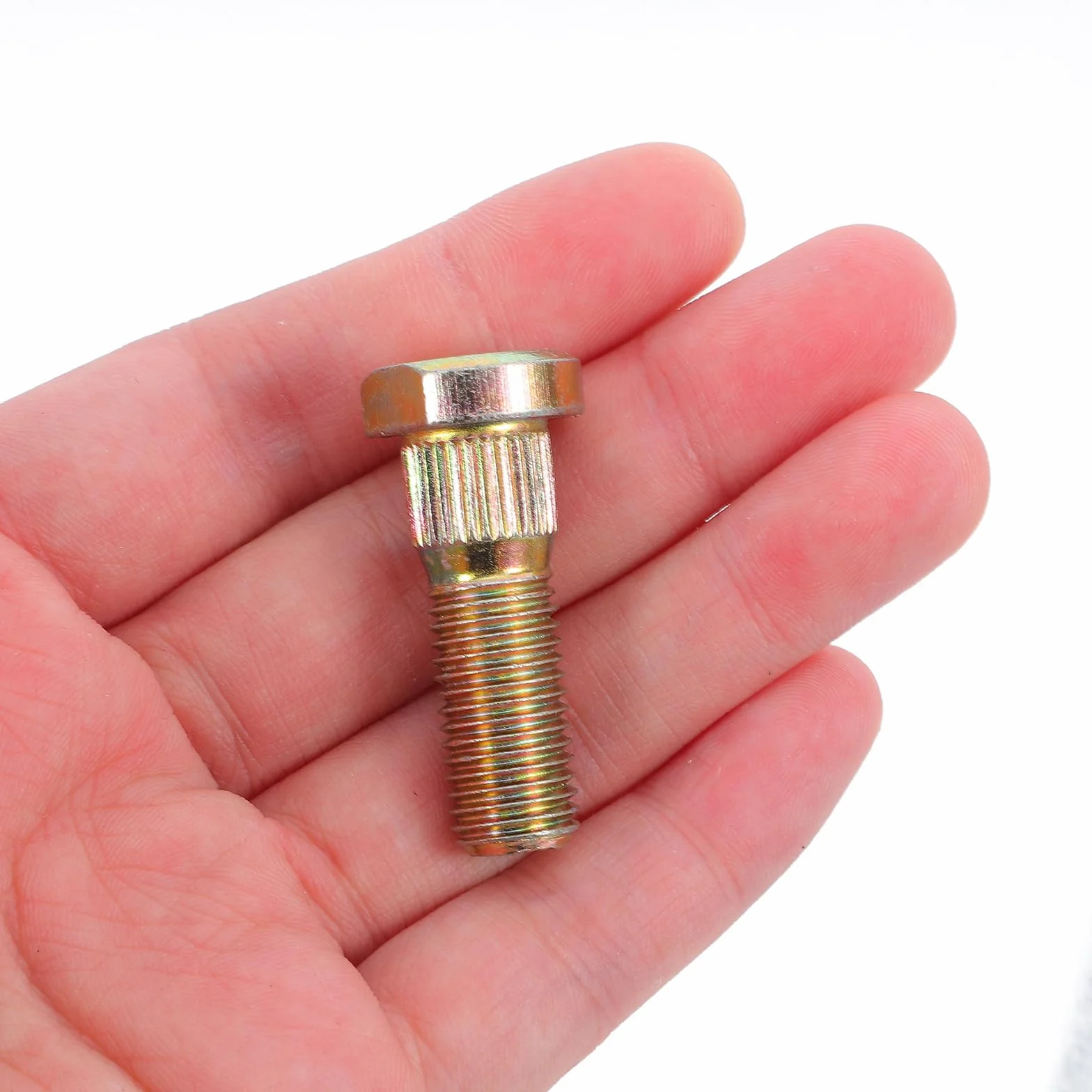 Pernos de Rueda M10 para Coche 2 Unidades, Tornillos para Buje de Metal Resistentes
