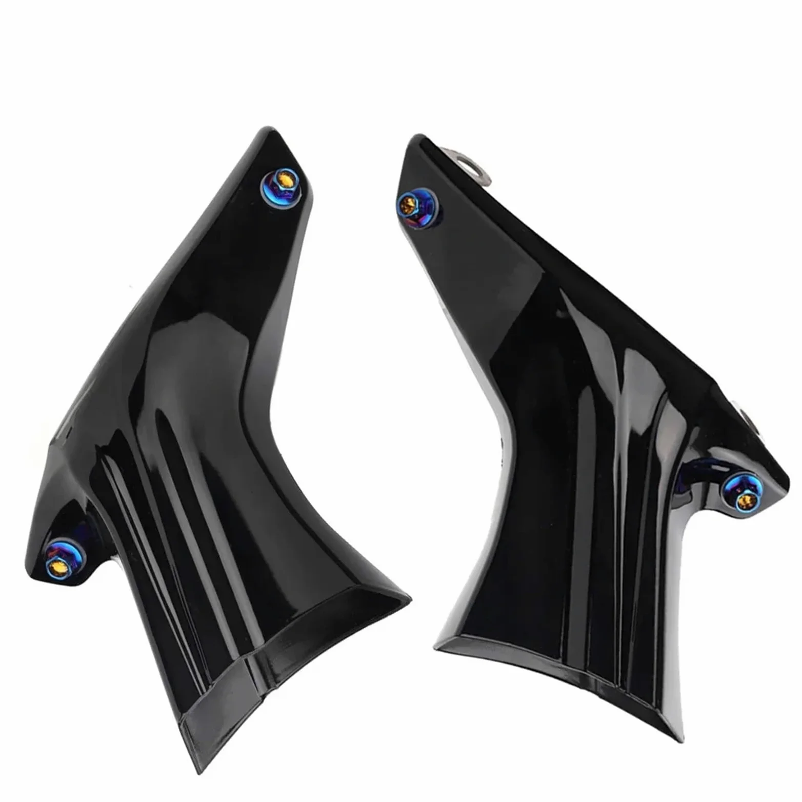 Refrigeración de pinza de freno Cubierta de conductos de refrigeración de aire para pinza de freno Kawasaki ZX6R, ZX6RR, ZX636 (2005-2016, 2017), ZX 6R, 636, ZX-6R. Refrigeración de la pinza de freno(