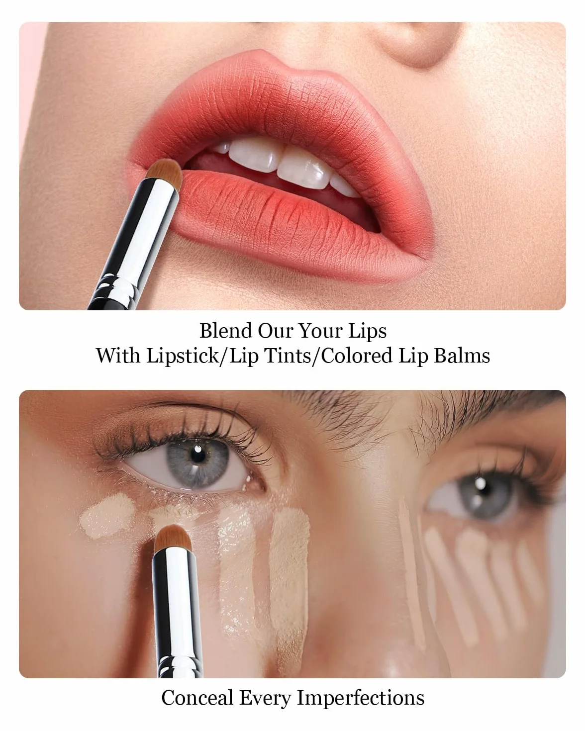 EIGSHOW Pincel para labios redondo difuminador corrector L307