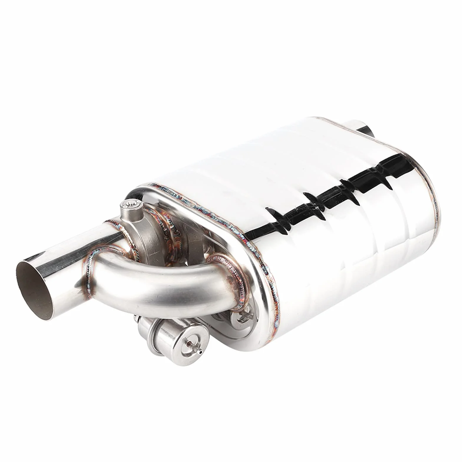 Válvula de Escape Universal para Automóvil, Kit de Silenciador de Acero Inoxidable con Controlador de Válvula, Dispositivo de Puerto Remoto, Silenciador Variable de Tubo de