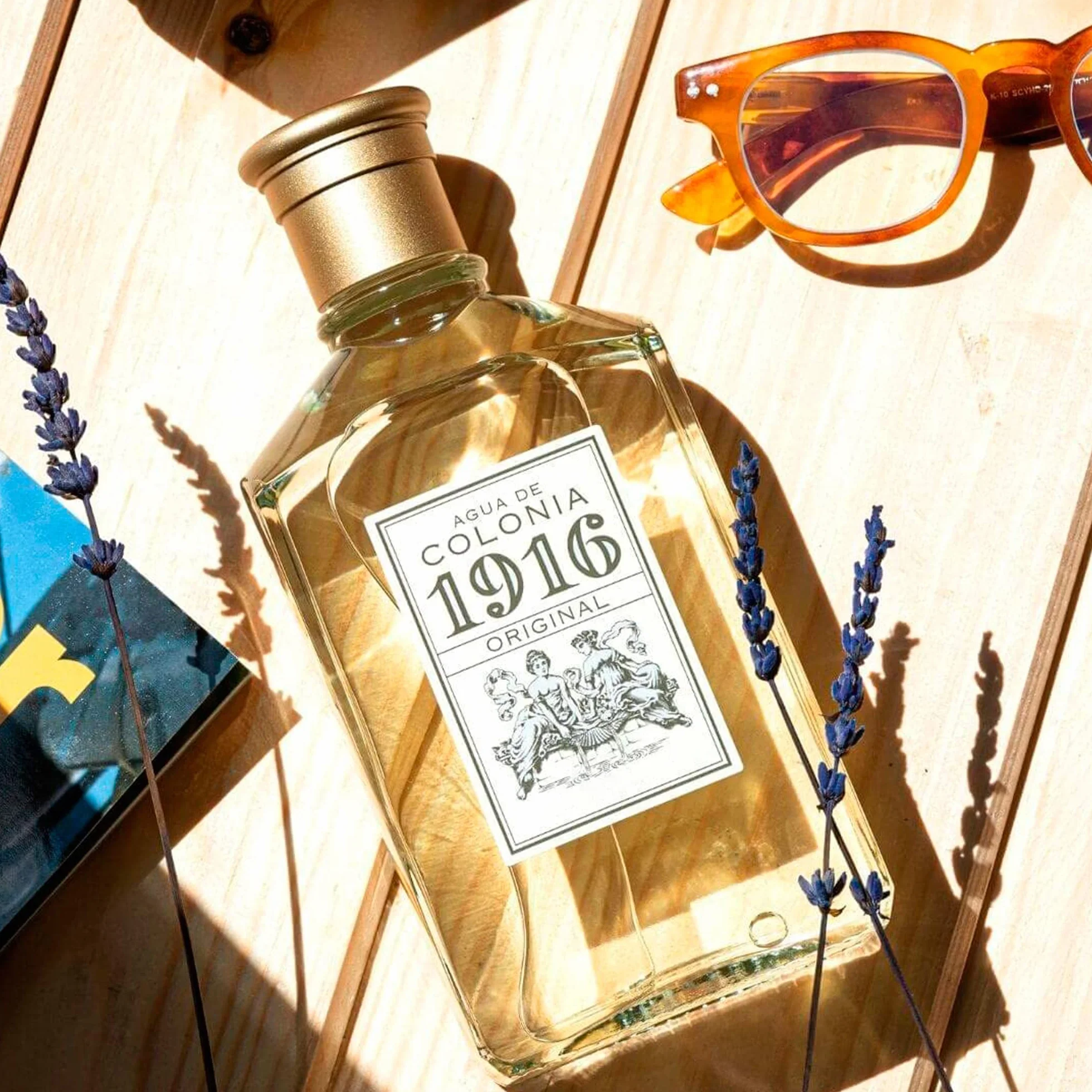 Original 1916 Agua de Colonia Unisex, Eau de Toilette Hombre y Mujer, Fragancia Cítrica y Floral