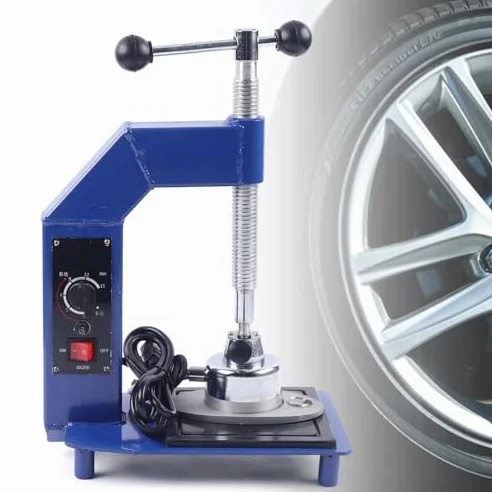Máquina automática de reparación de neumáticos de coche, máquina de vulcanización de neumáticos eléctrica de 500 W, herramientas de reparación de neumáticos, control de temperatura de 145-165 °C