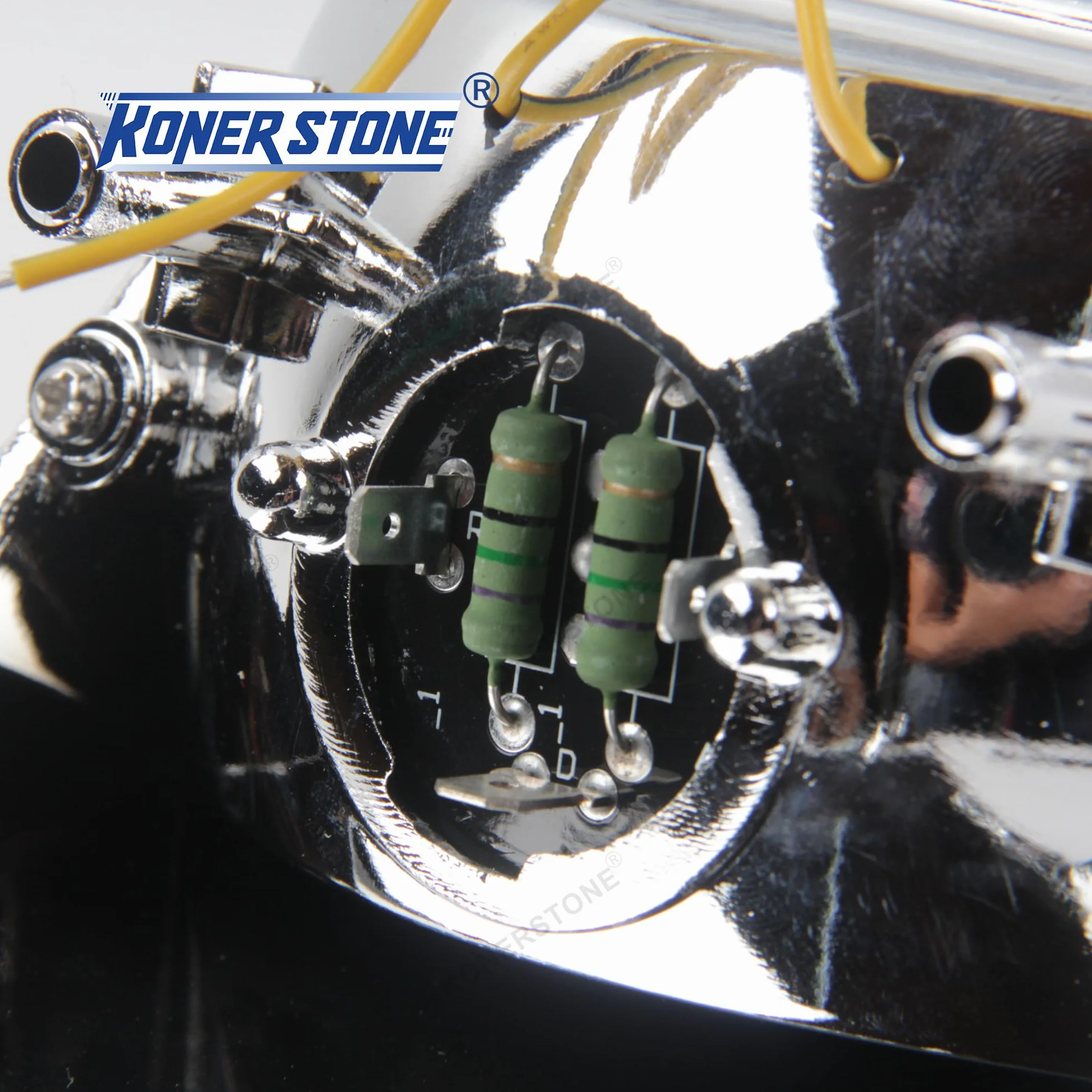 E-MARK - Luz trasera para BMW K1200GT / K1200RS / R1150R 1997-2005 Luz trasera de freno de señal de giro integrada accesorios de repuesto para motocicleta lente ahumada 1998 1999 2000 2001 2002 2003