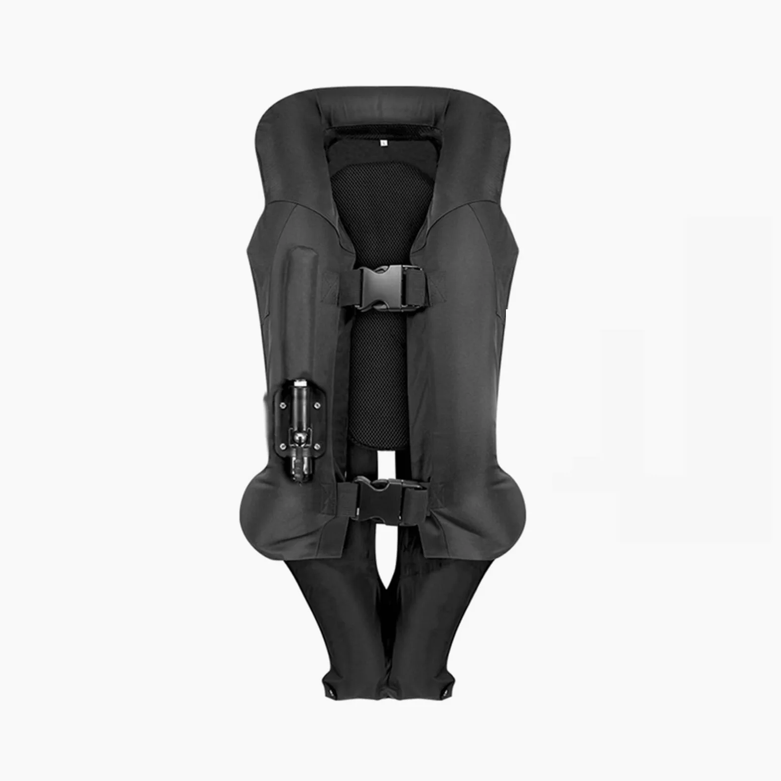 Chaleco de equitación con airbag reutilizable for hombres, mujeres y jóvenes, 0.1S, con protección for cuello, coxis, pecho y espalda.