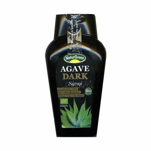 Sirope Agave Dark Bio Naturgreen 360 ml