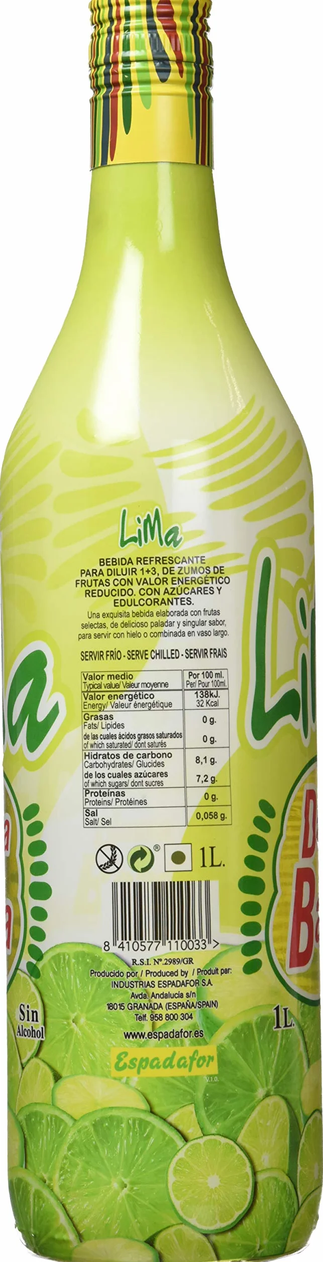 Dama de Baza Concentrado de Lima - 1000 ml