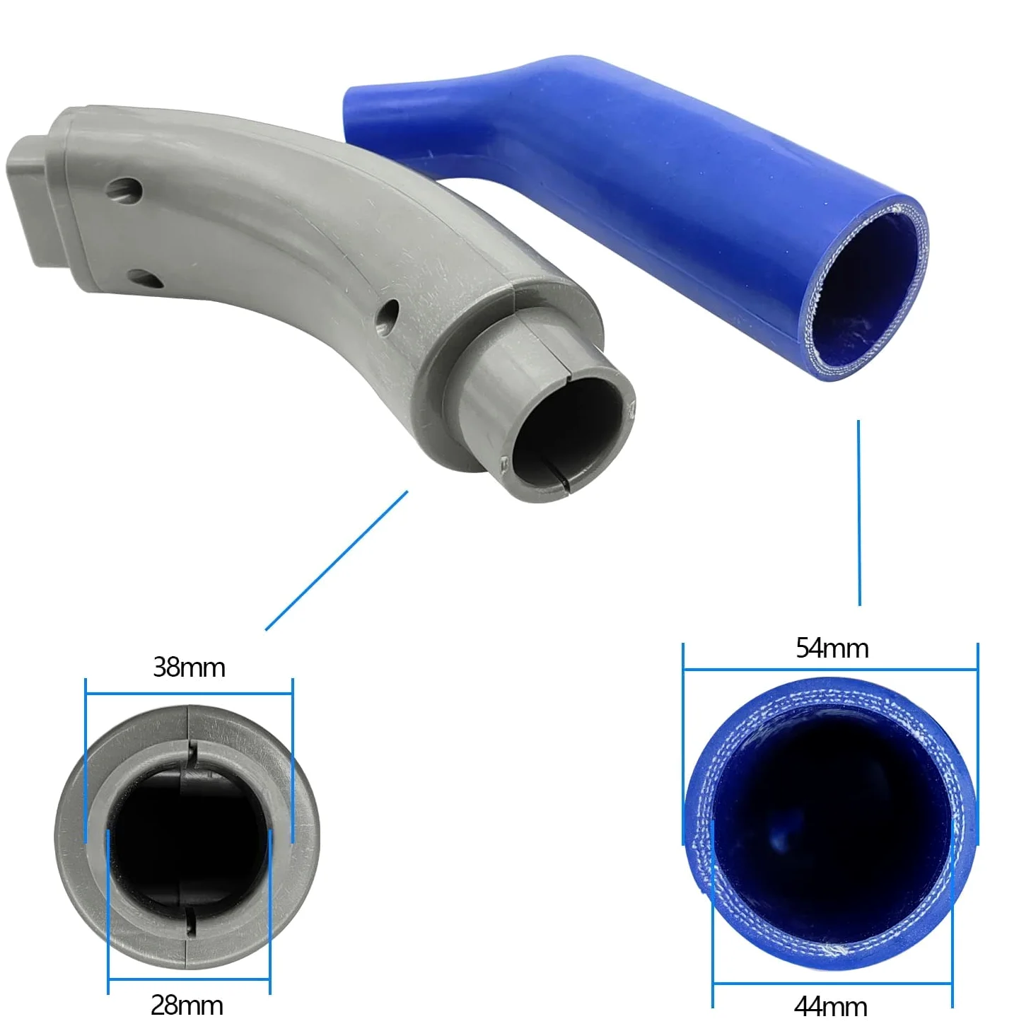 ZKTOOL Adaptador de limpieza de carbono para limpieza de carbón para BMW BEN Chevrolet Buick Porsche VW Audi motor limpiador de carbono