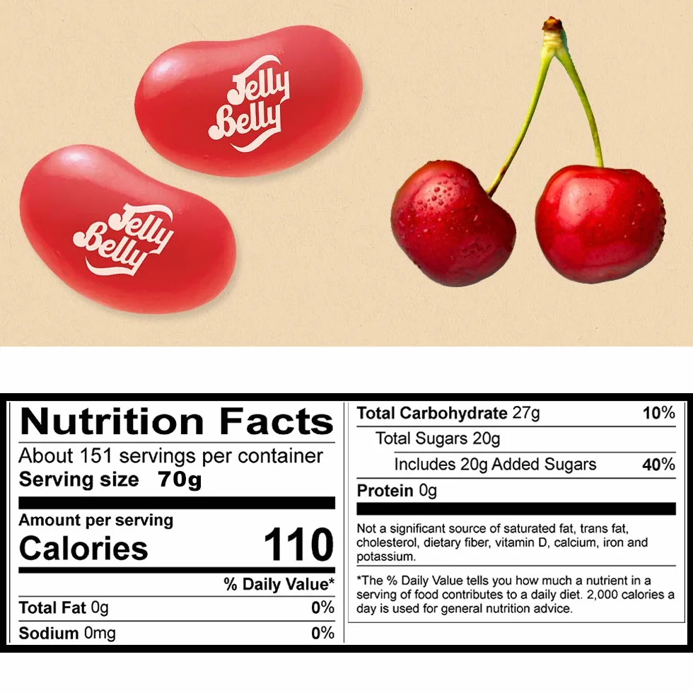 JELLY BELLY Bolsa Cereza 70g