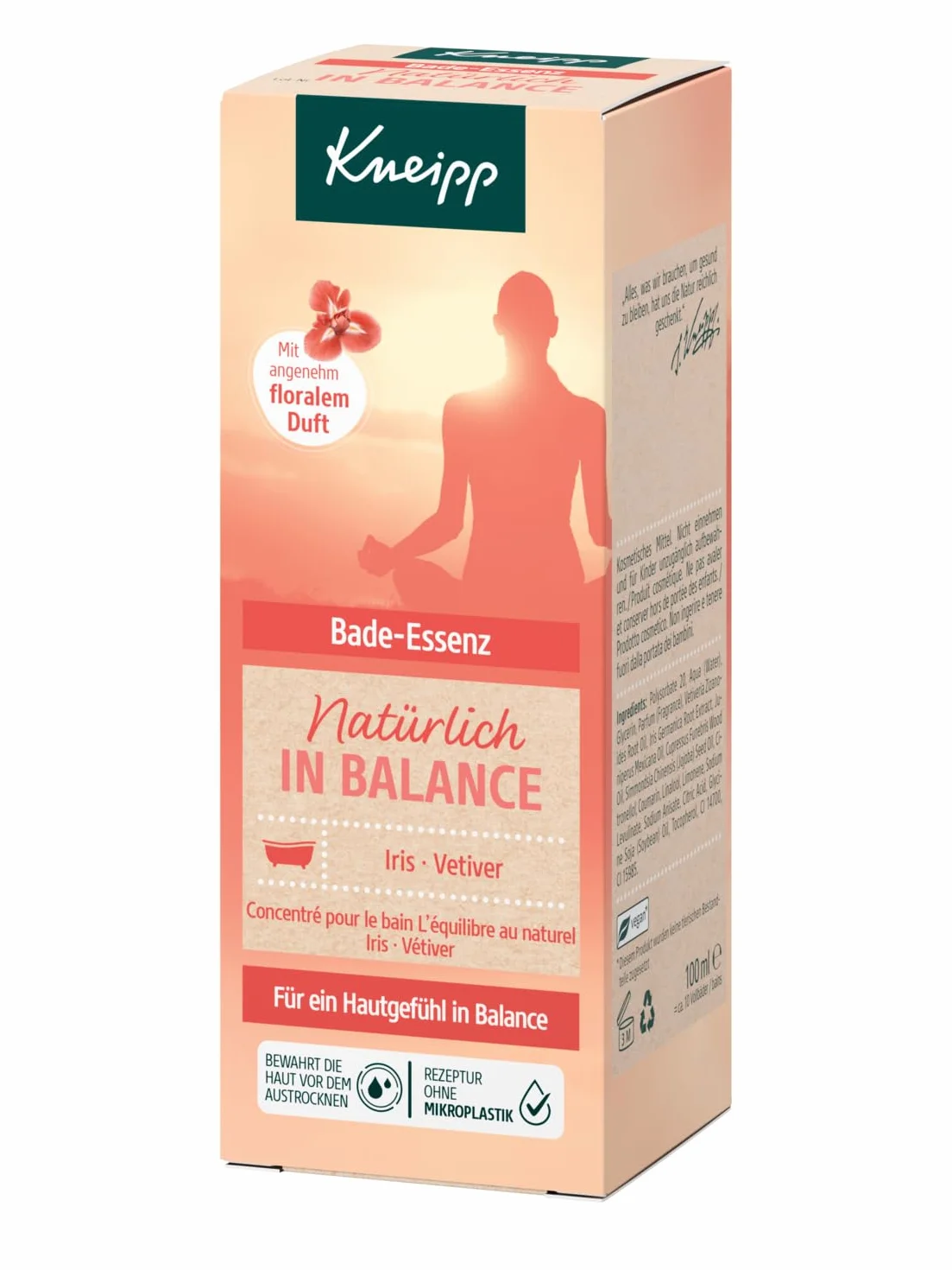 Kneipp Aceite de baño natural en equilibrio Rhodiola Rosea 100 ml