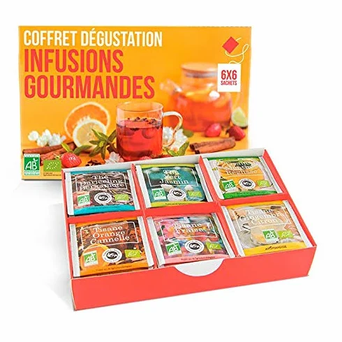 Caja degustación Infusiones Gourmet 36 unidades