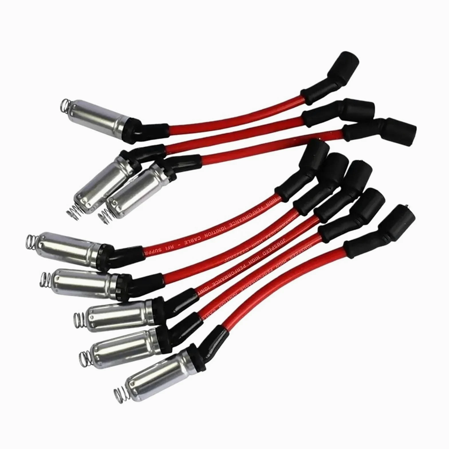 Kit de Cables de Encendido 48322R para bujías Chevy, GM y Buick, Cable de Repuesto de 30 cm. Accesorio para automóvil.