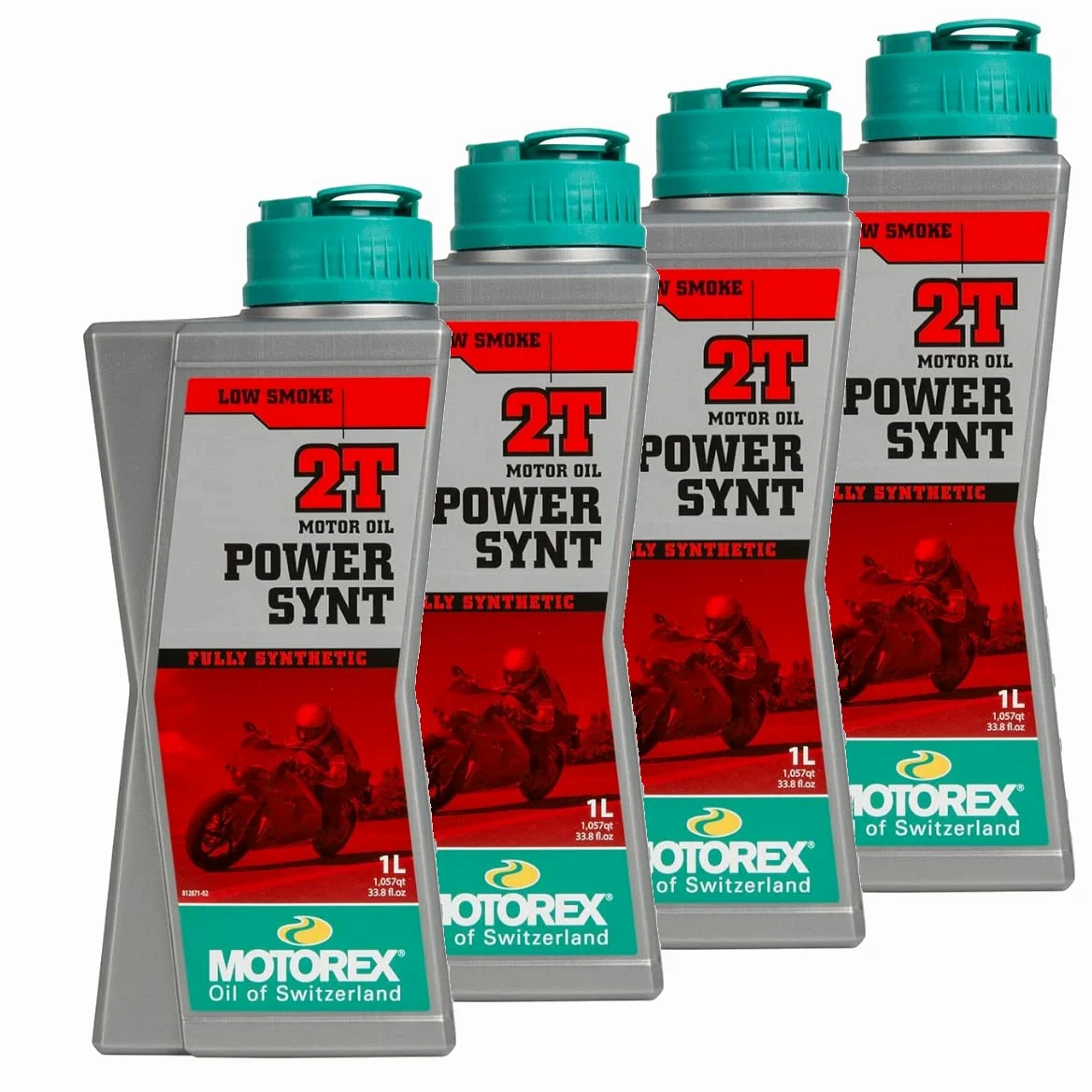 Motorex Power Synt 2T - Aceite de motor mezcla de 4 litros