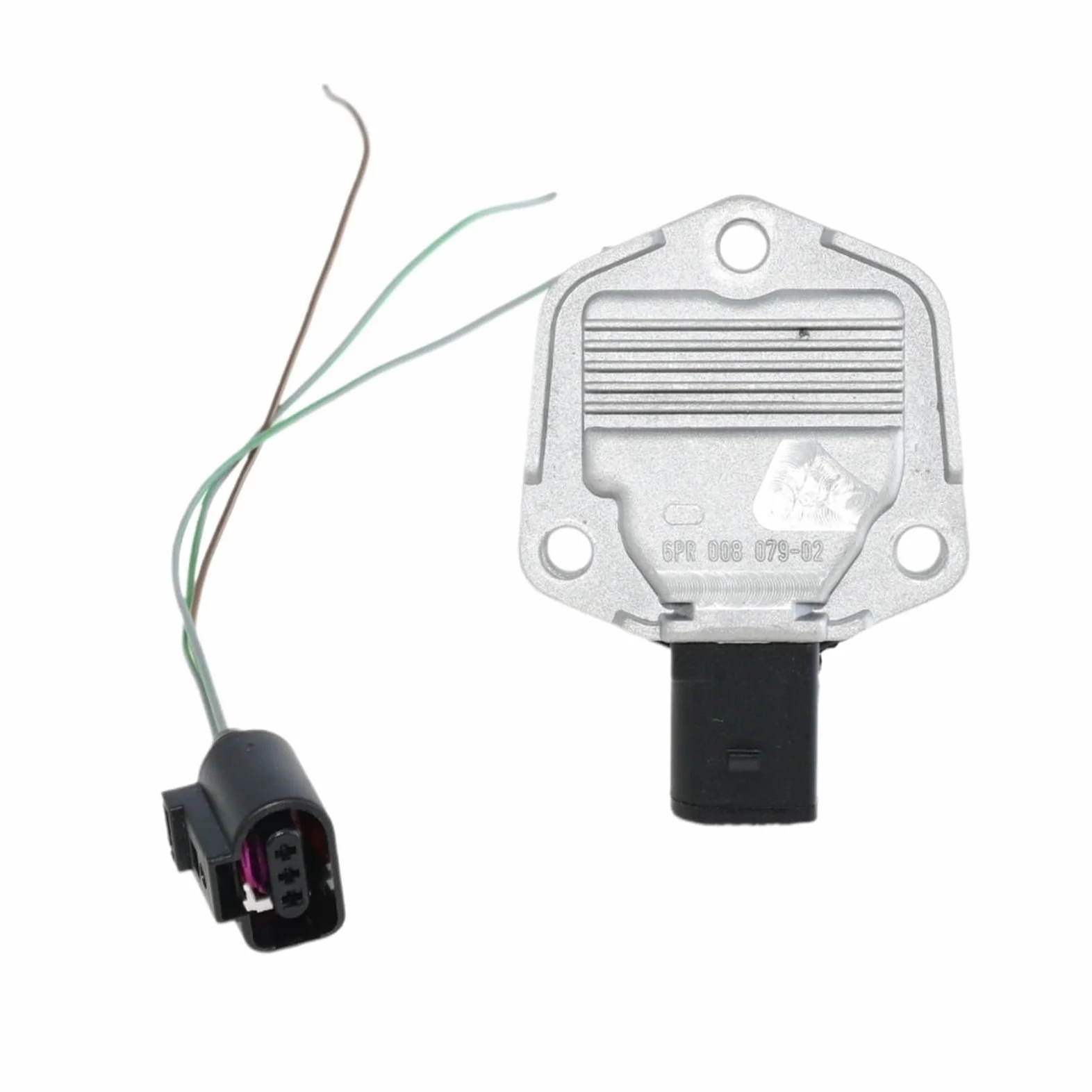 Nivel de aceite motor Sensor de nivel aceite coche + enchufe adecuado para A3 A4 TT A8 apto para Beetle 6PR008079-02 1J0907660B 6PR008079 Indicador nivel aceite motor