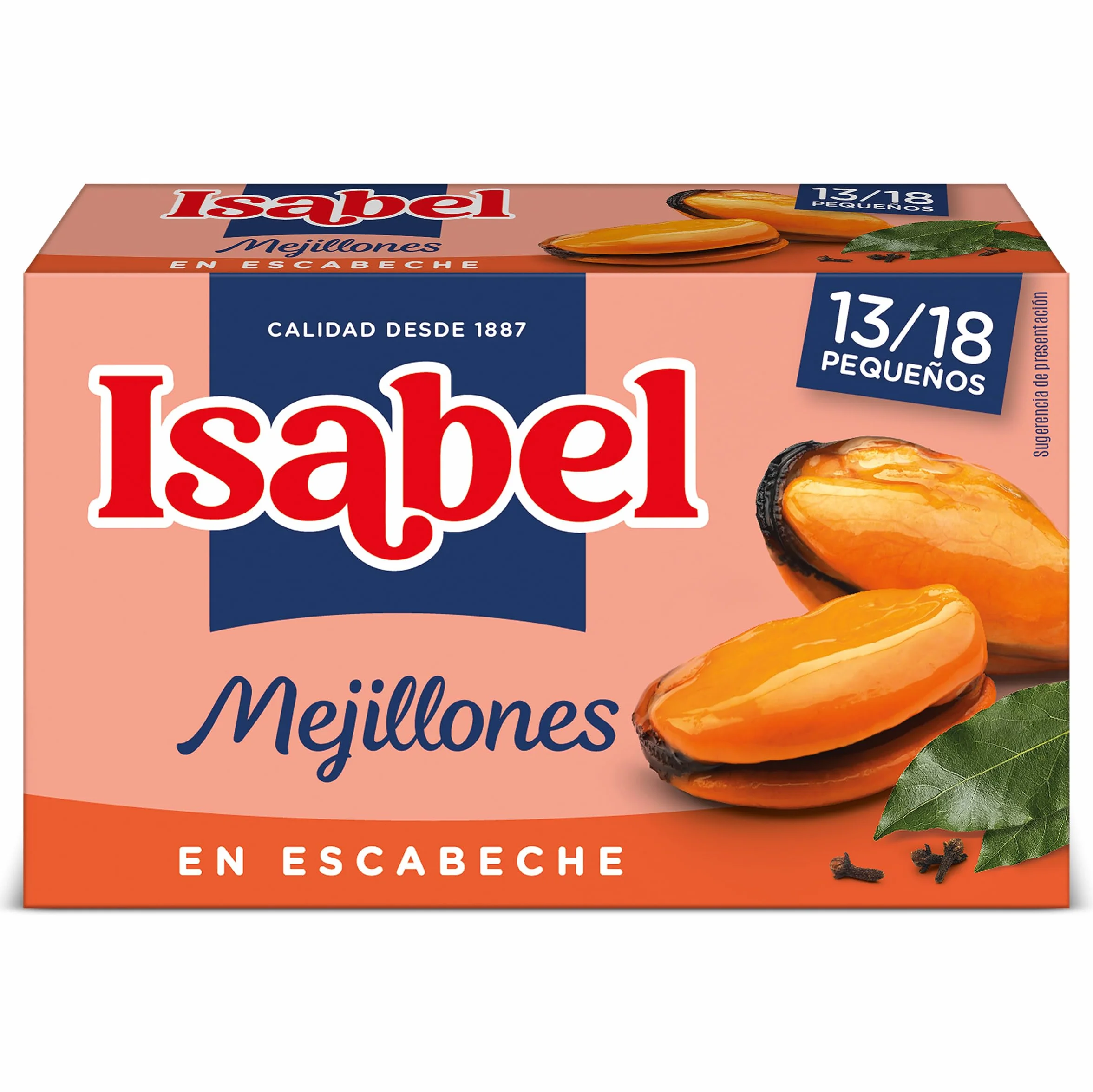 Isabel Mejillones De Las Rías Gallegas En Salsa Escabeche 115 g 13-18 Piezas