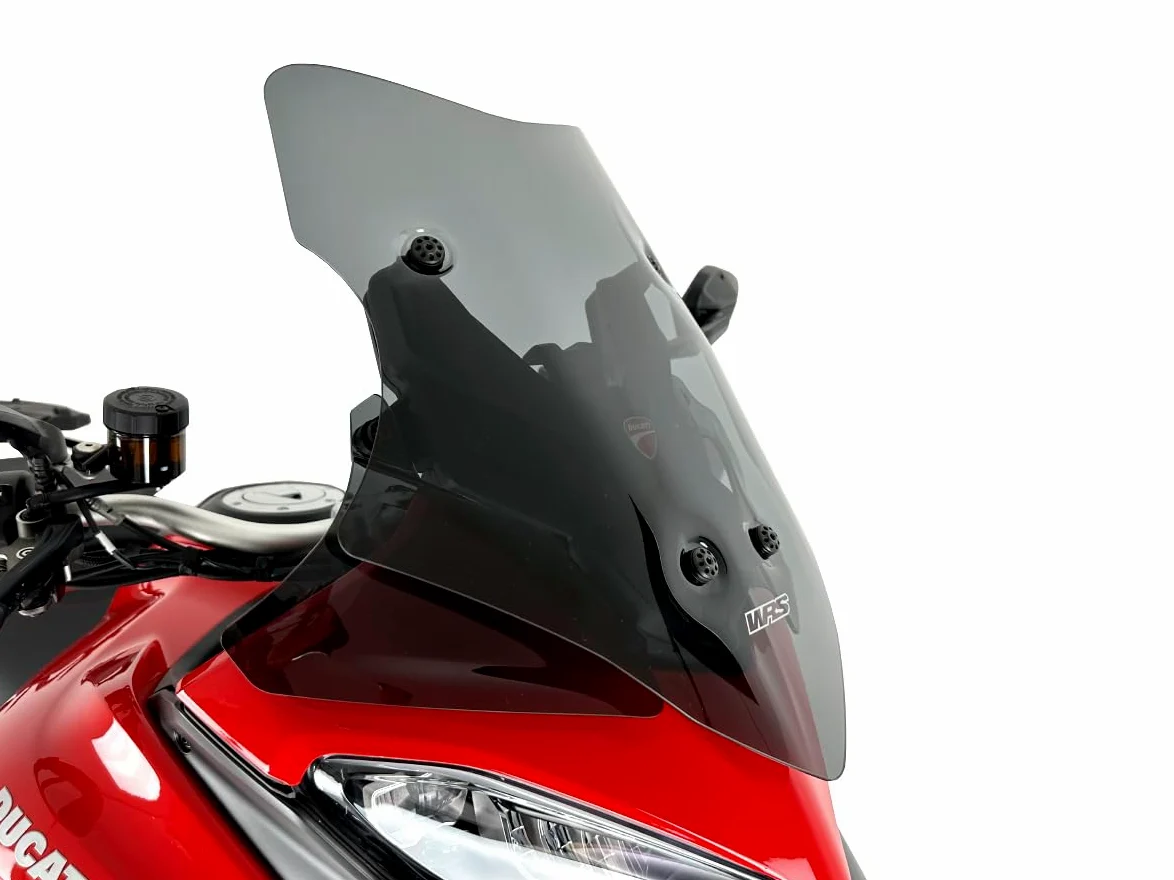 Cúpula estándar ahumada oscura WRS Multistrada V4 / S / Sport / Rally 2020-2025