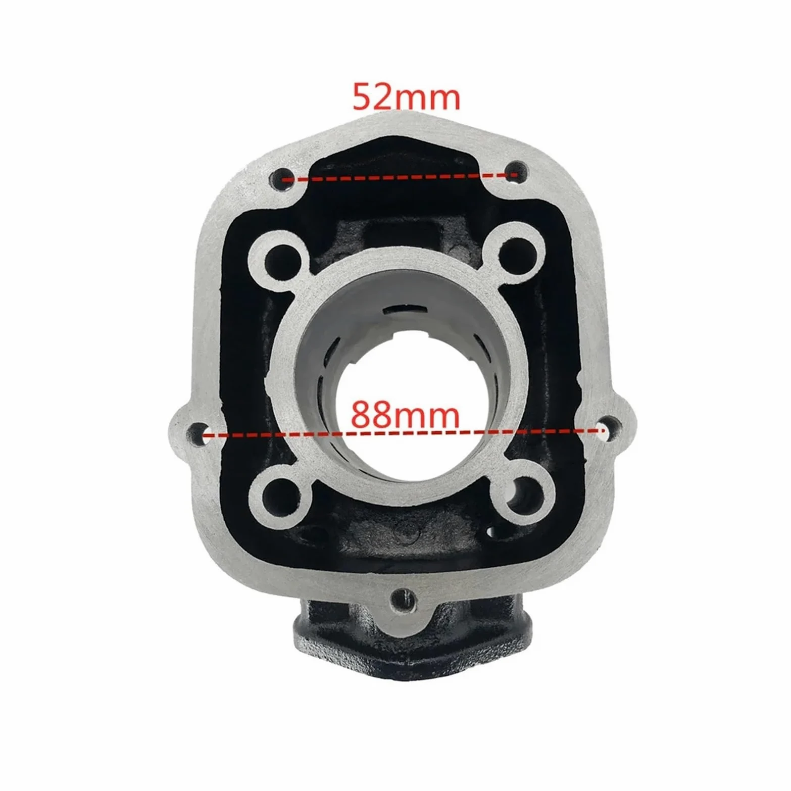 Pieza DE Recambio Kit de Juntas de aro de pistón de Cilindro de 47 MM Adapted con Motor de Motocicleta de 70 CC