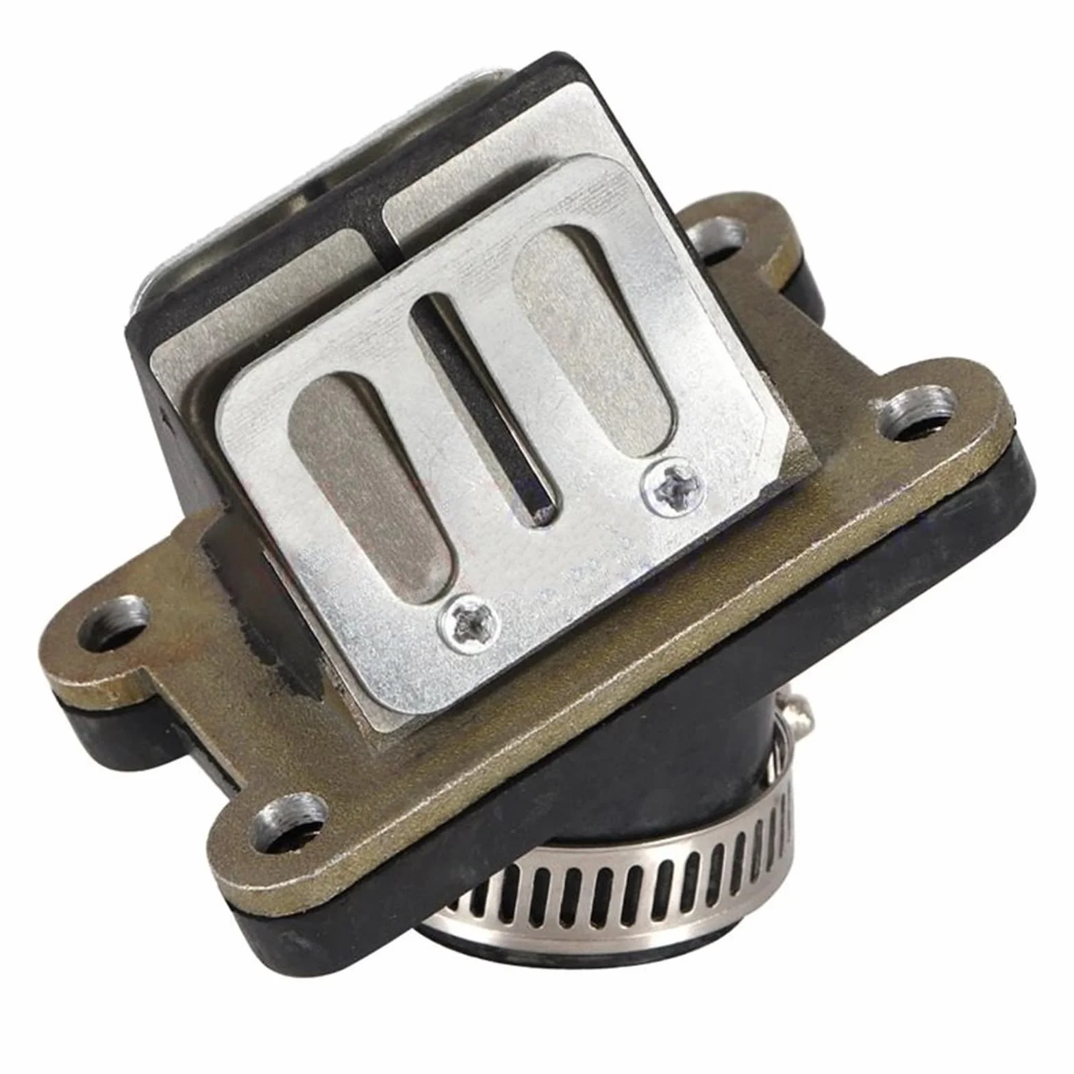 Caja de Láminas Admisión Válvula de láminas para tubo de admisión de motocicleta, compatible con KTM 50SX 2002-2008, 50 SX Pro Senior SX 50, 50SX LC, 50cc, 65 SX SX Pro. Válvula de(Set)