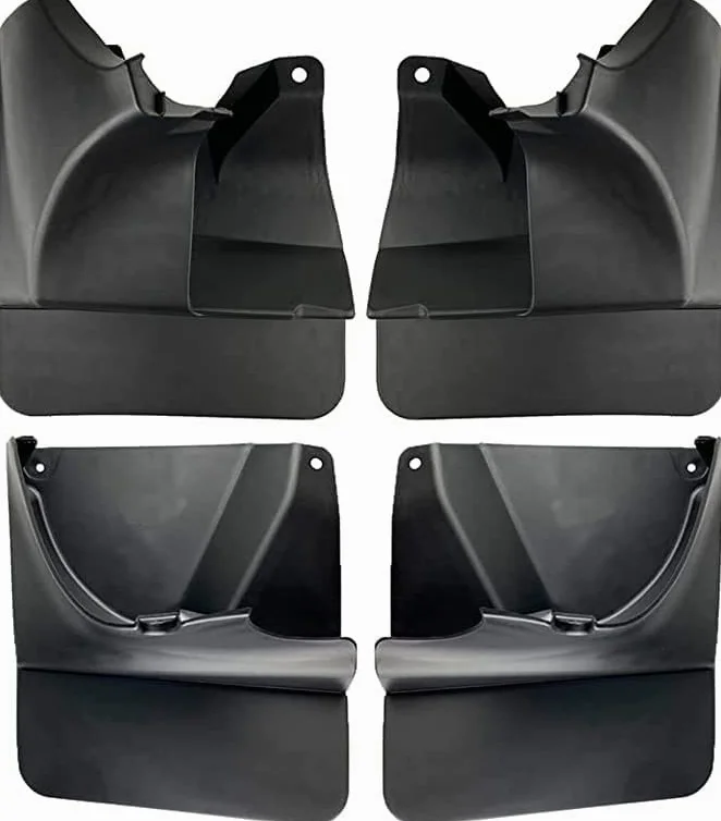 4 Piezas Coche Guardabarros para Toyota Land Cruiser Prado FJ120 120 2003-2009, Faldillas Delantero Y Trasero Protectores de Salpicaduras Aletas de Barro, Barro Flaps Carrocería Accesorios