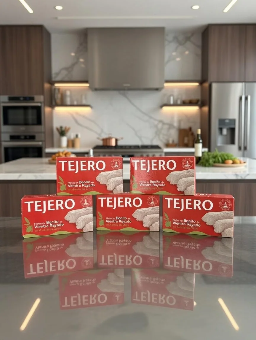 Tejero Filetes de Melva al natural 5 Latas 120 g