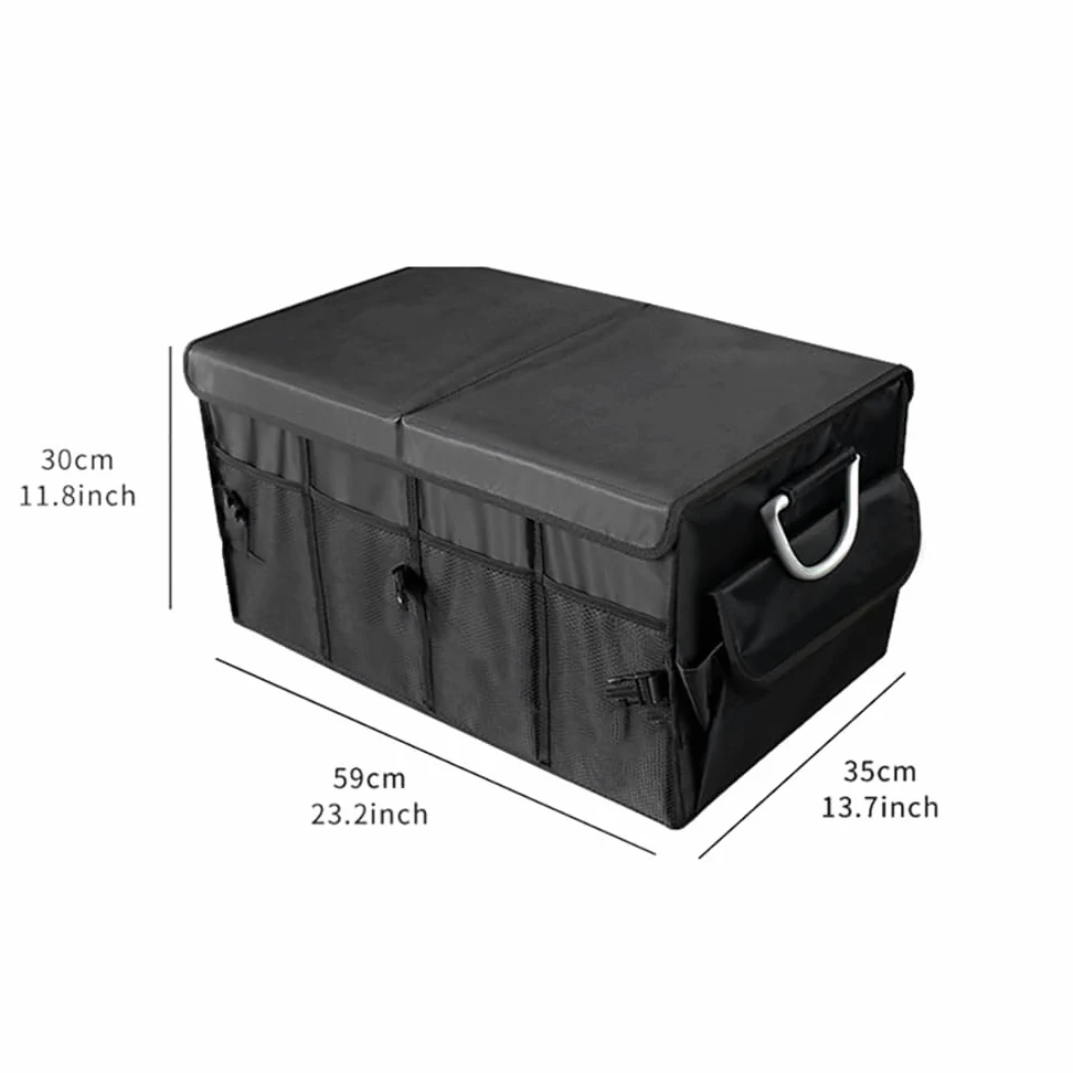 Organizador Maletero Coche, para Zeekr X 7X, Caja Plegable para El Coche, Bolsa Impermeable para Maletero del Asiento Trasero