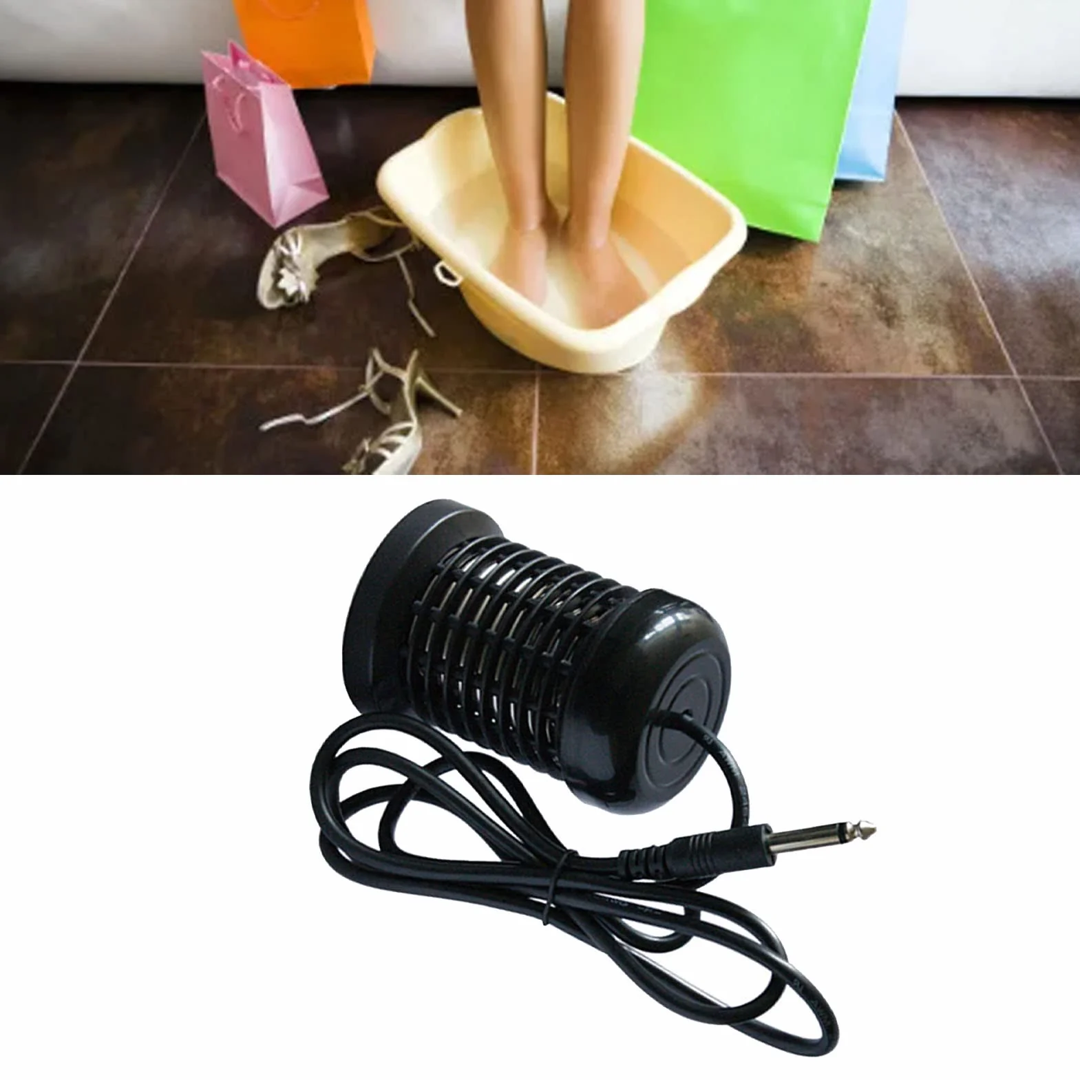 Matriz De Desintoxicación De Baño De Pies Iónicos, Acero Inoxidable 10 Accesorio