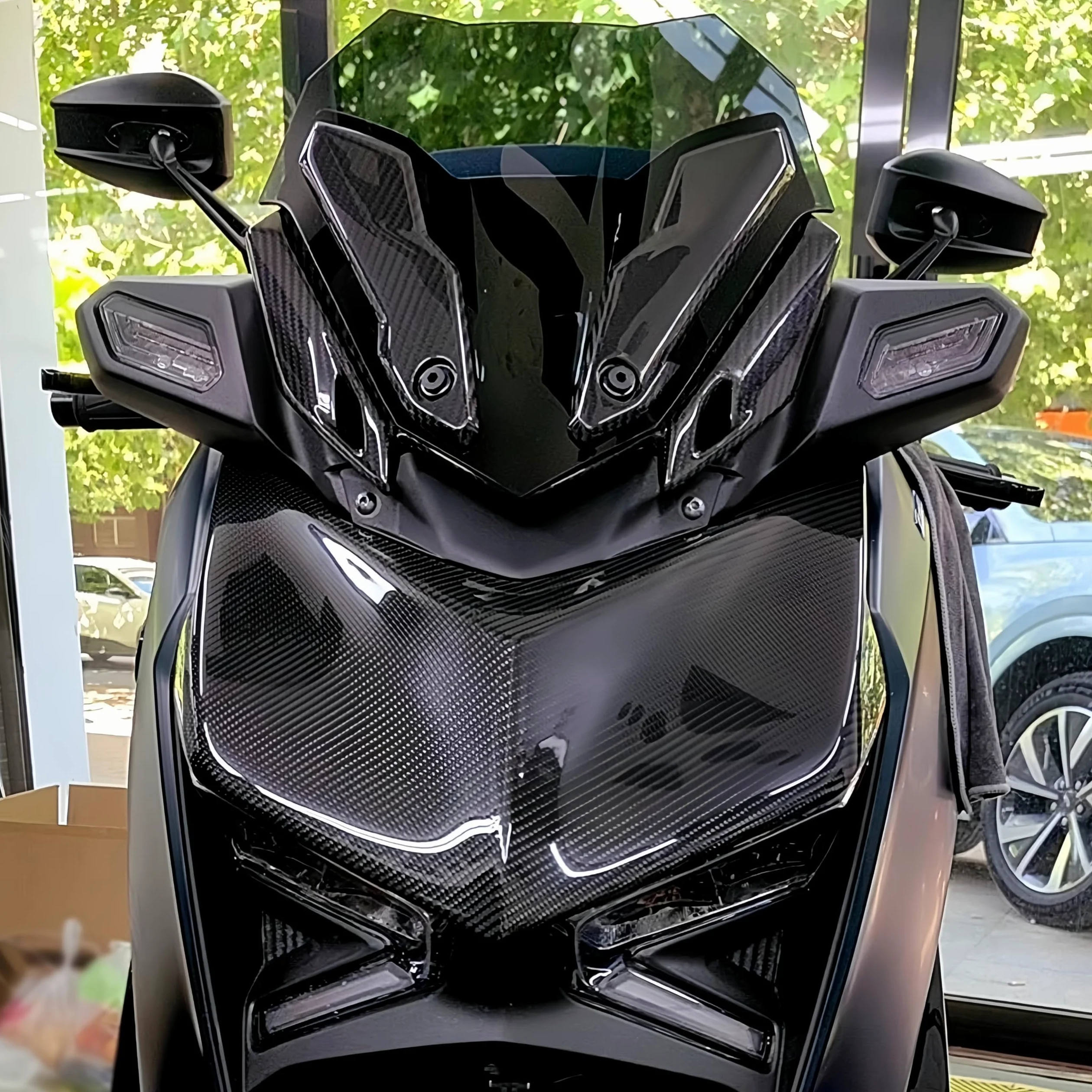 Parabrisas para Yamaha X-Max 300 2023 2024, Accesorios de Moto Nuevos