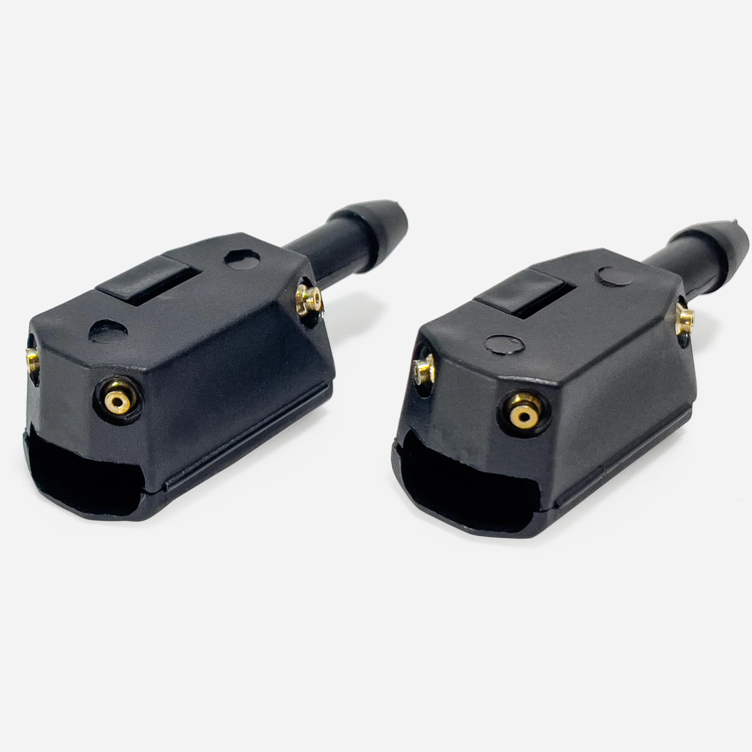Click&Fit Boquillas universales para limpiaparabrisas de camioneta compatible con Ford Transit, Mercedes, Sprinter, VW, Crafter Fiat, Ducato, Volvo, DAF, Scania, Iveco, para brazo de limpiaparabrisas