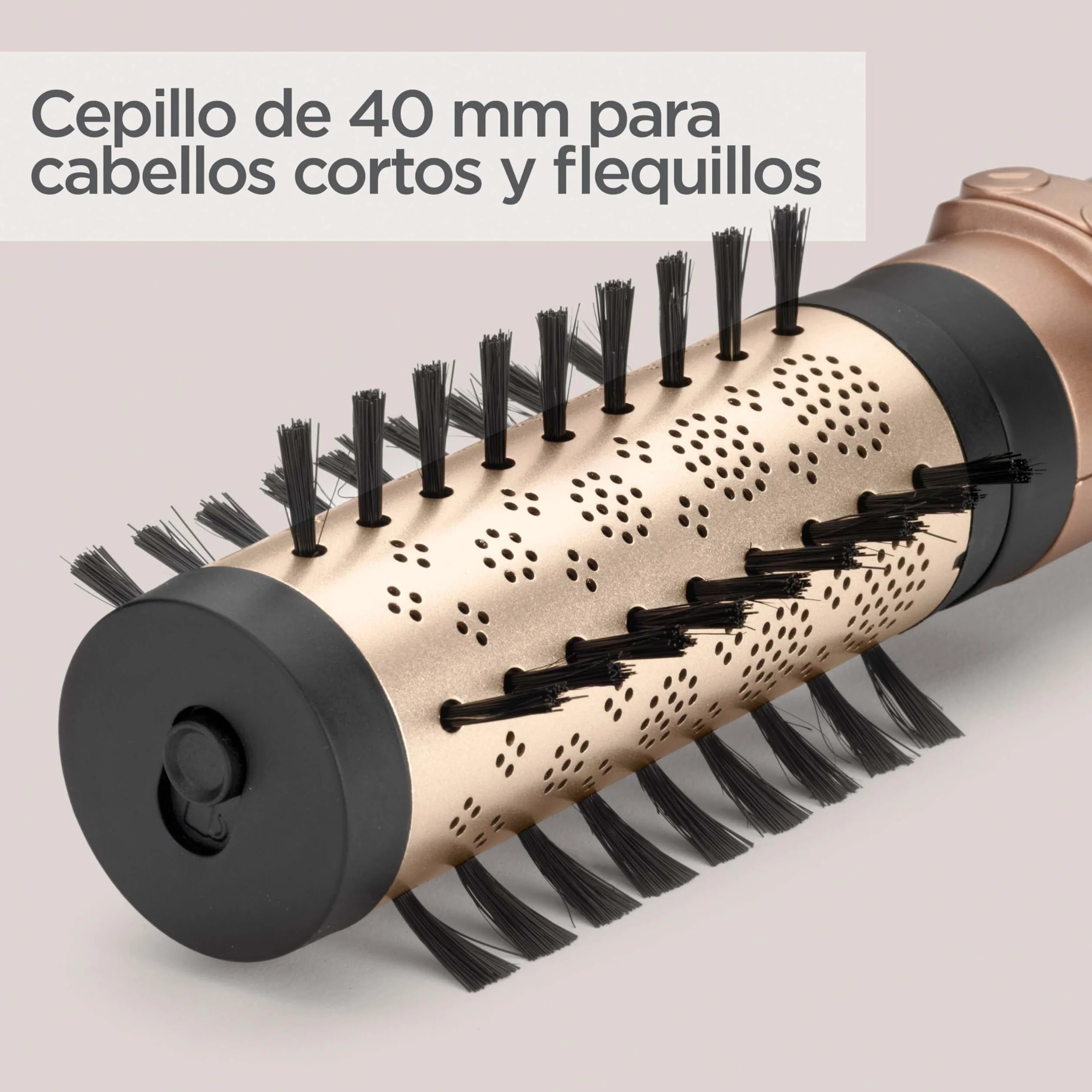 BaByliss AS952E Cepillo Rotatorio Big Hair Dual Hot Air 50mm 40mm iónico antiencrespamiento