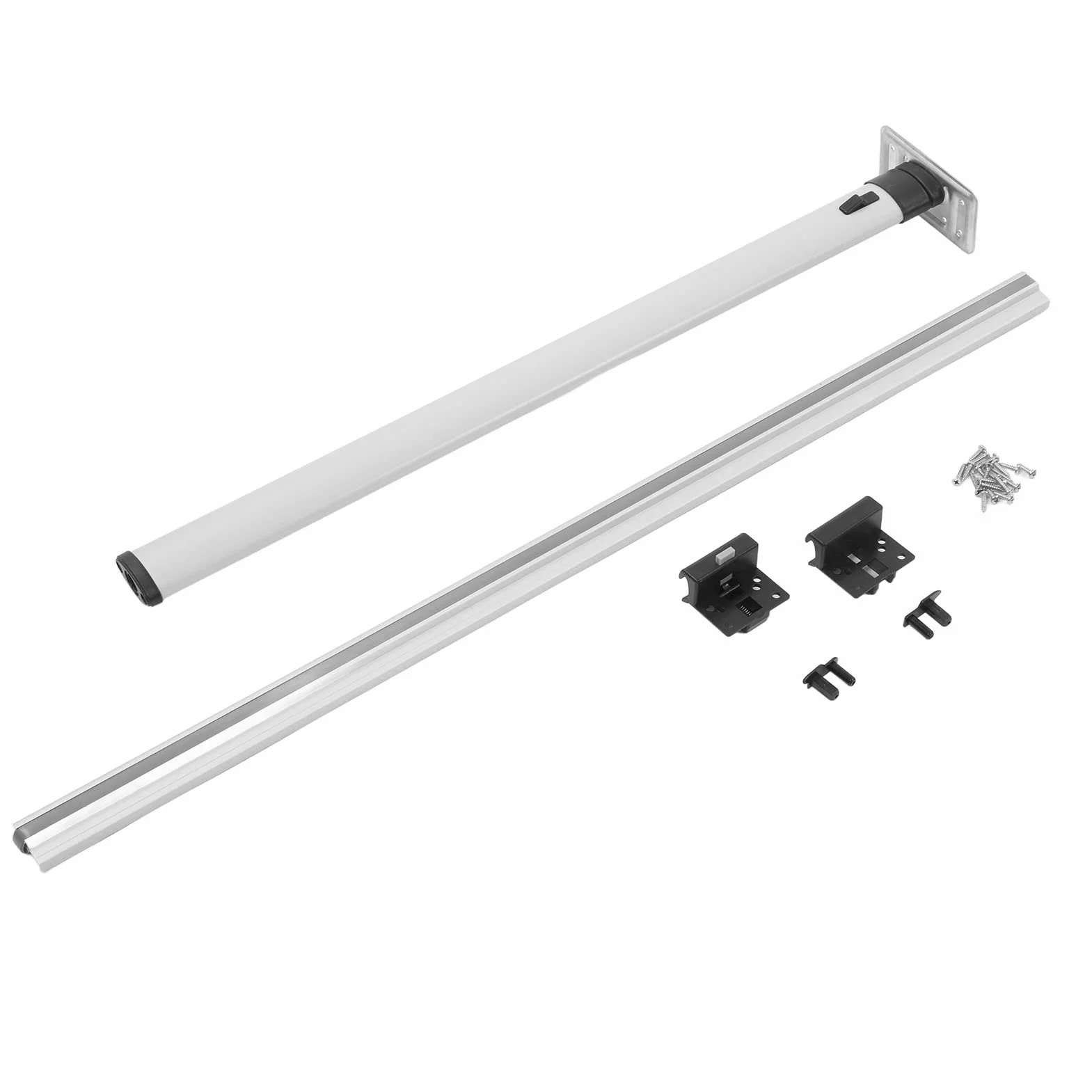 Pata de mesa plegable de 730mm, soporte de mesa RV, pata de mesa desmontable, aleación de aluminio para remolque RV, autocaravana, caravana, escritorio de montaje en pared