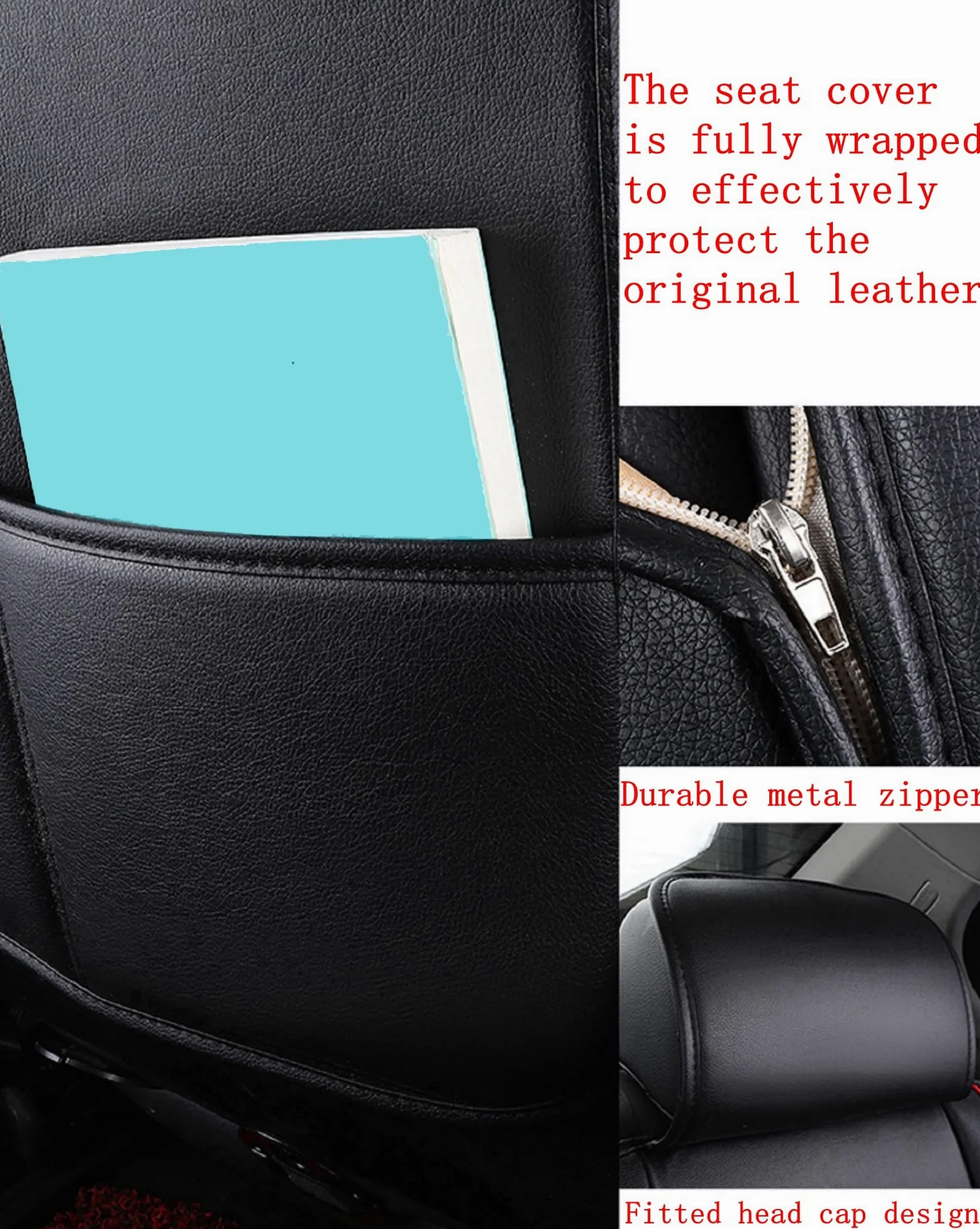 Fundas Asiento Coche Universales para Renault Megane II Coupe-cabriolet(2003-2009), Impermeable，Cuero Antideslizante Transpirable, 5 Plazas,Resistente，Fácil De Instalar(Beige)
