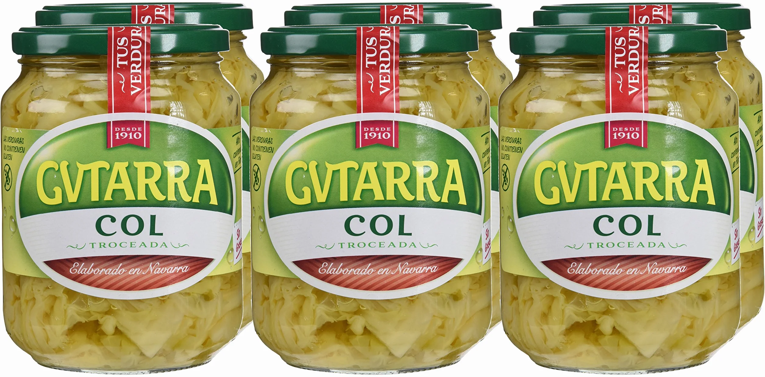 Gvtarra Col-Repollo Paquete 6 x 400 gr