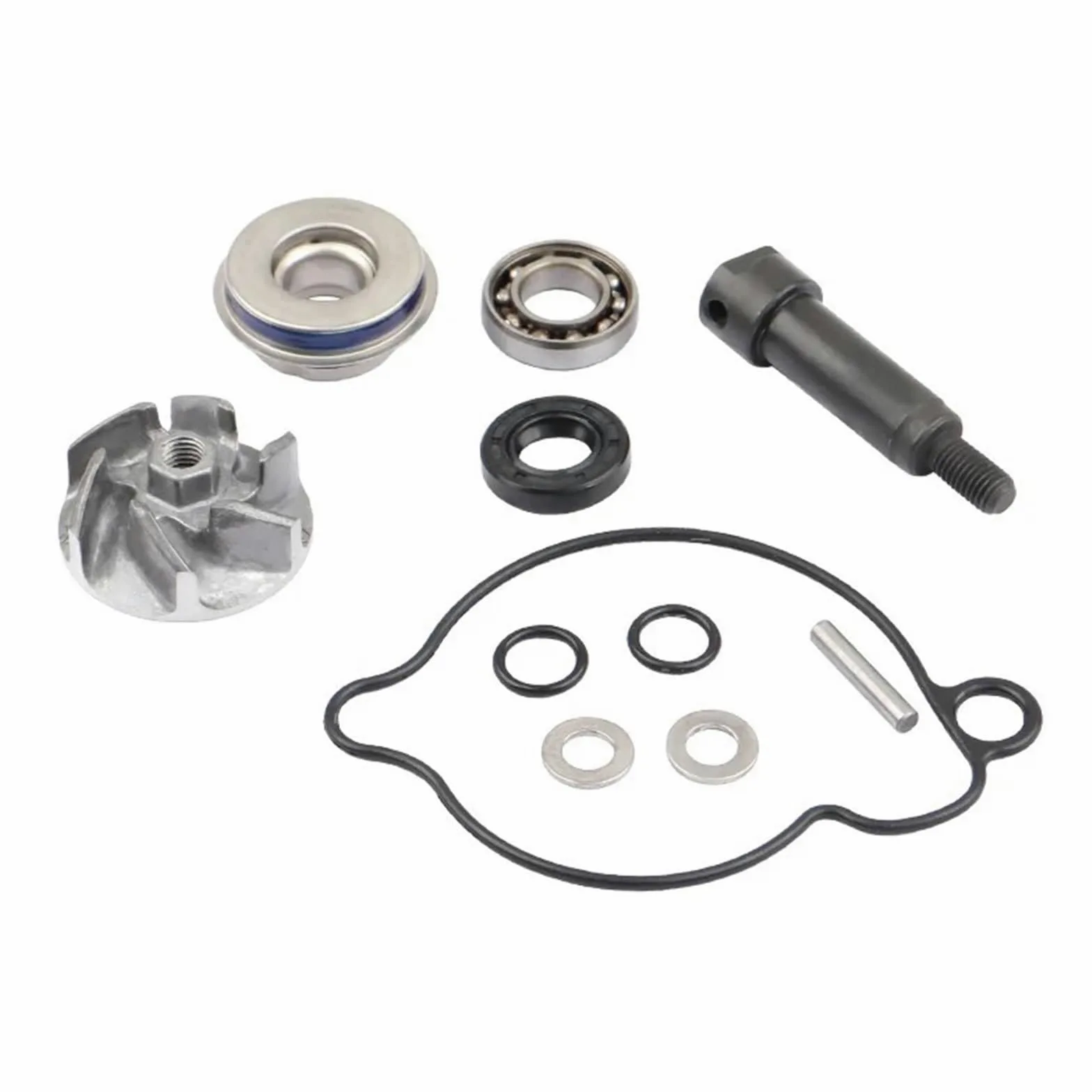 Kit Reparación Agua Para Motocicleta Ajuste para Honda Dirt Bike Crf250r 2018-2024 Crf250rx 2019-2024 Kit de reparación de bomba de agua con eje impulsor
