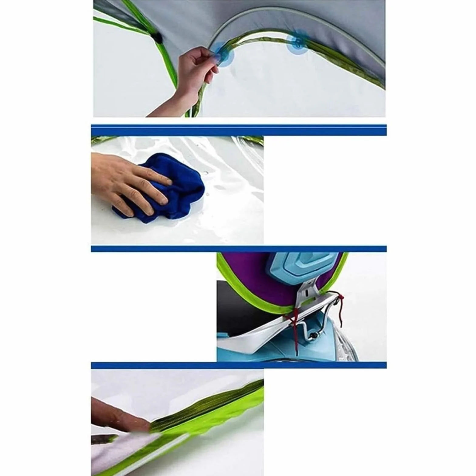Paraguas plegable de la sombrilla del scooter para las motocicletas con los espejos, cubierta impermeable de la lluvia y protección UV, toldo portátil ligero para una visibilidad y comodidad mejoradas