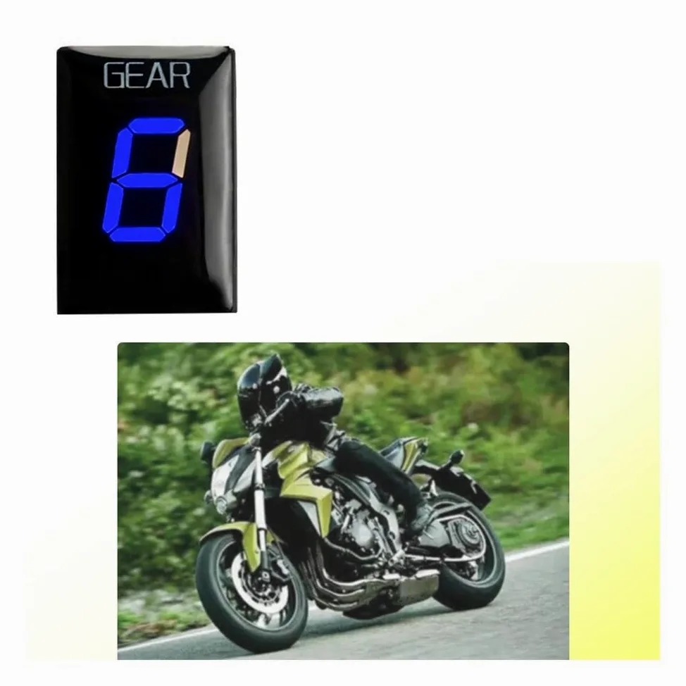 Motocicleta Indicador Marcha Indicador de Marcha Motocicletas (1-6) para CBR 600 F4I FS CBR600F4I 2001-2006 para CBR600 F4 CBR600F4 2001 2002 2003