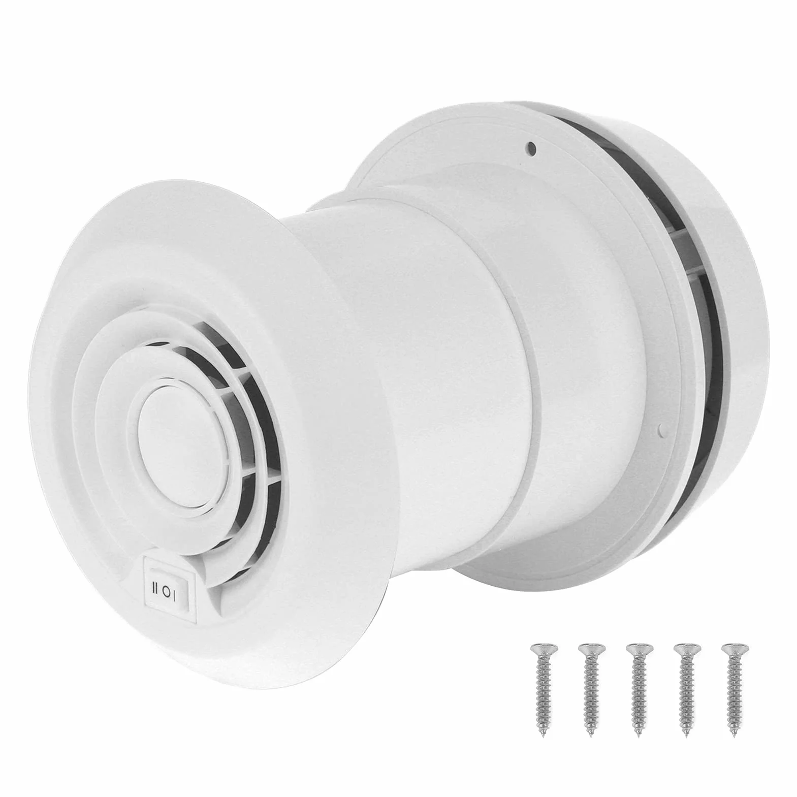 Aramox Ventilador RV ABS 12 V Techo Silencioso para Caravanas Autocaravana