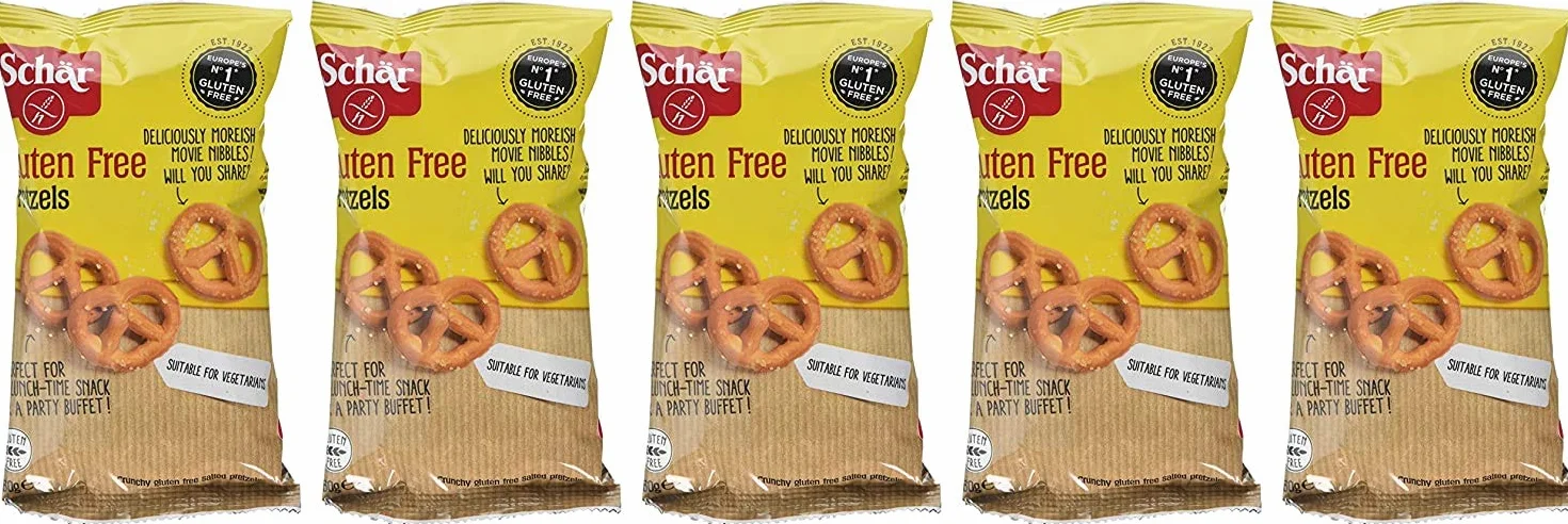 Schar Gluten Free Pretzels 60 g Pack of 5