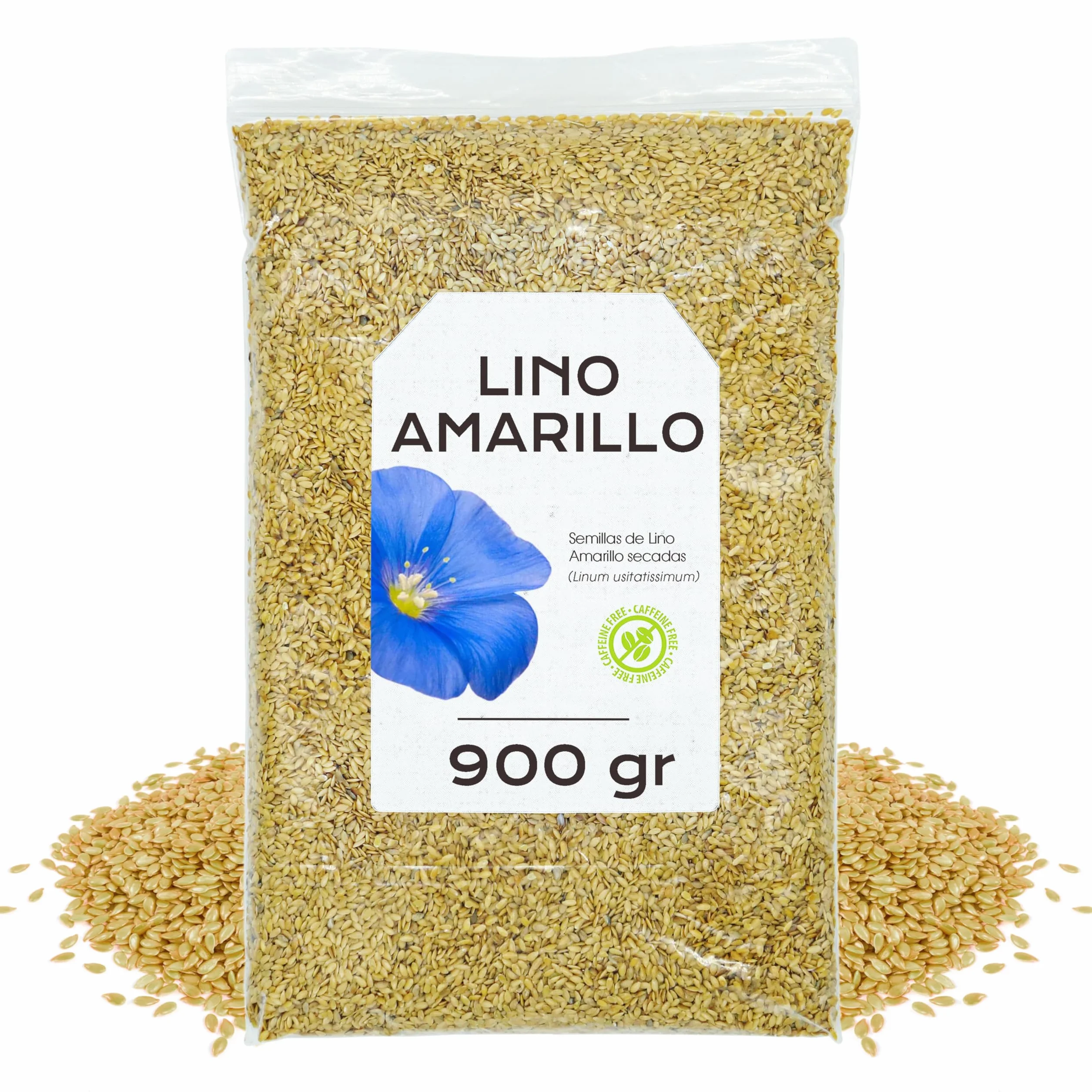 Semillas de Lino 900 gr - Linaza - Lino Amarillo a Granel