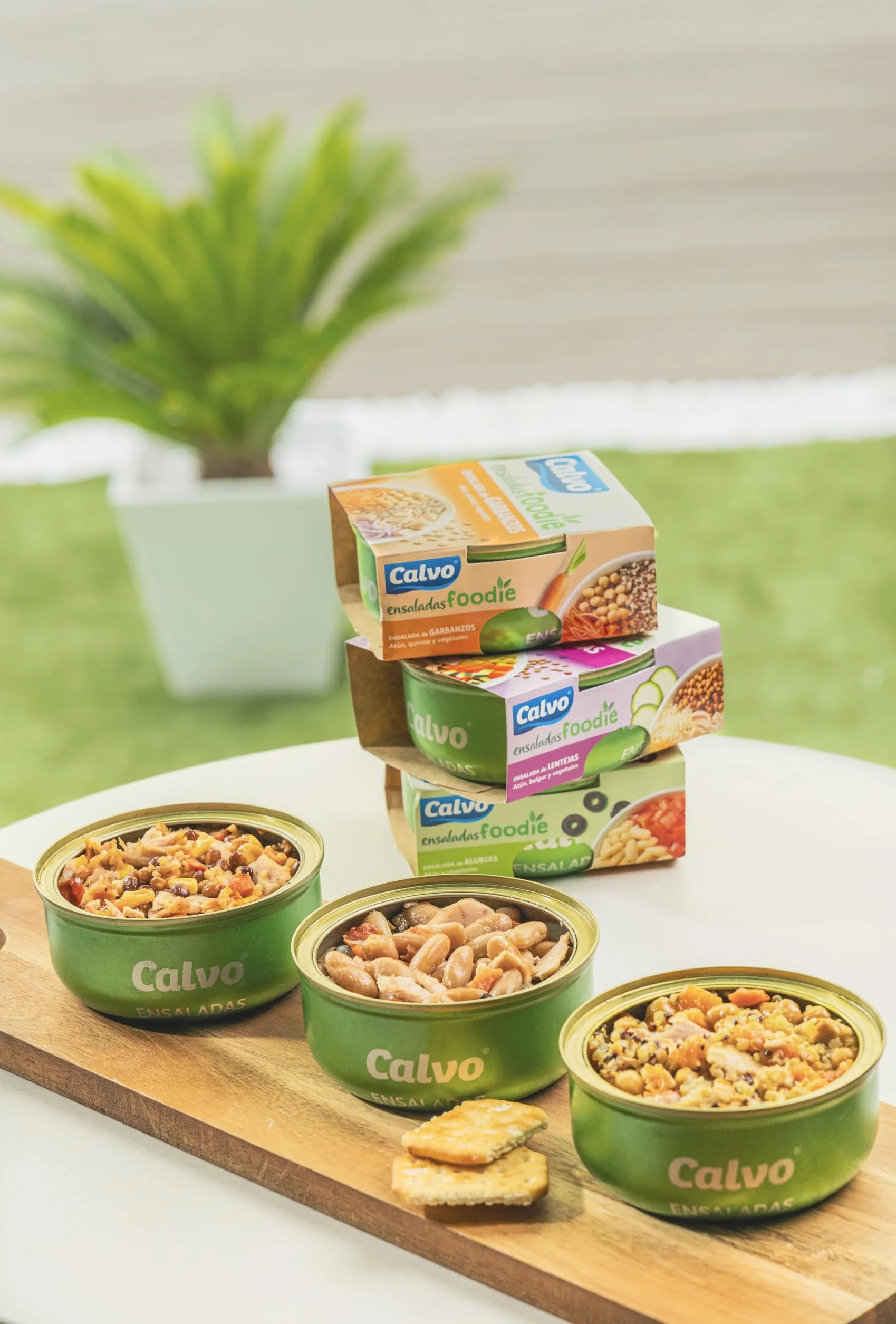 Calvo Ensalada +PRO Atún, Legumbres y Cous Cous 190g