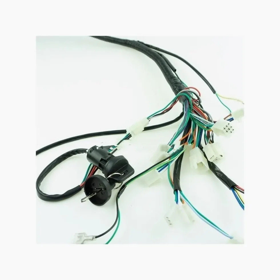 Arnés de cableado completo bobina encendido CDI para 150cc 200cc 250cc 300cc para Lifan para Zongshen para Buggy para arranque eléctrico cuádruple para motor