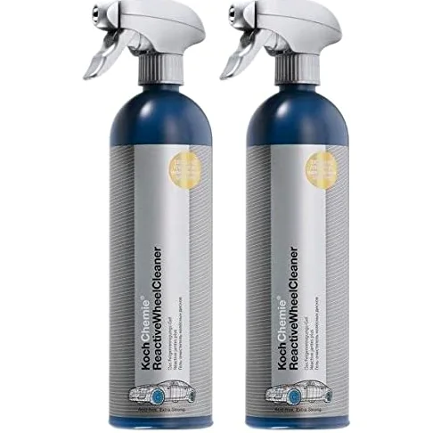 Koch Chemie 2 x Reactive Wheel Cleaner Limpiador de llantas Gel limpiador de llantas 750 ml