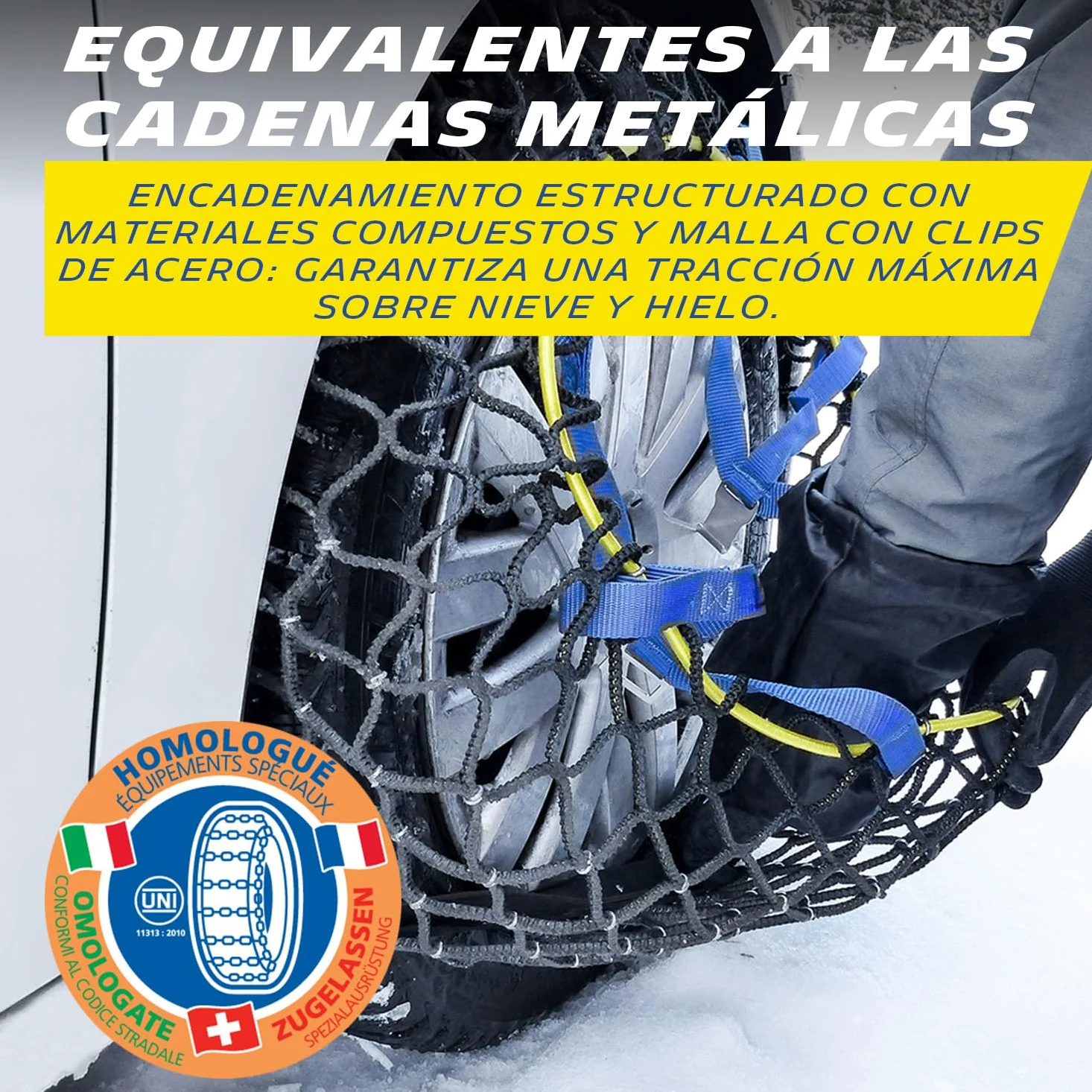 Michelin Cadenas Nieve Easy Grip Evolution 13