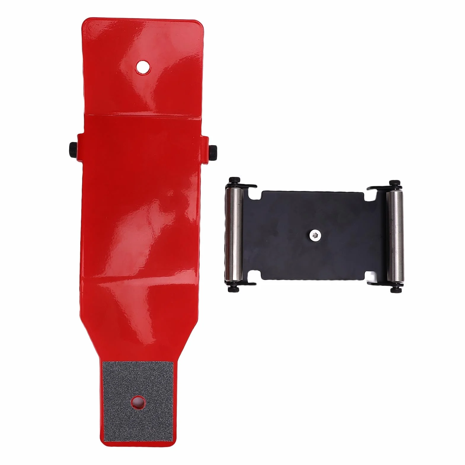 Herramienta de palanca para libros de neumáticos, elevador de neumáticos con placa de rodillo para automóviles, SUV, camiones, instalación y rotación simples de neumáticos, pesados portátiles