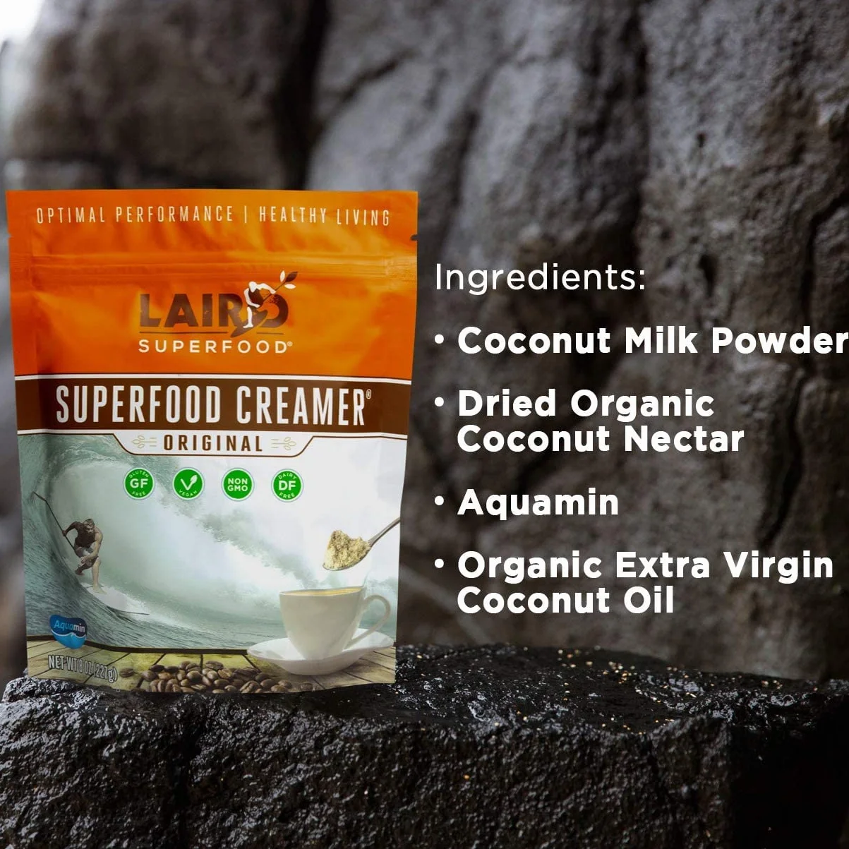 Laird Superfood Original Superfood Creamer 8 oz 227 g Paquete de 2