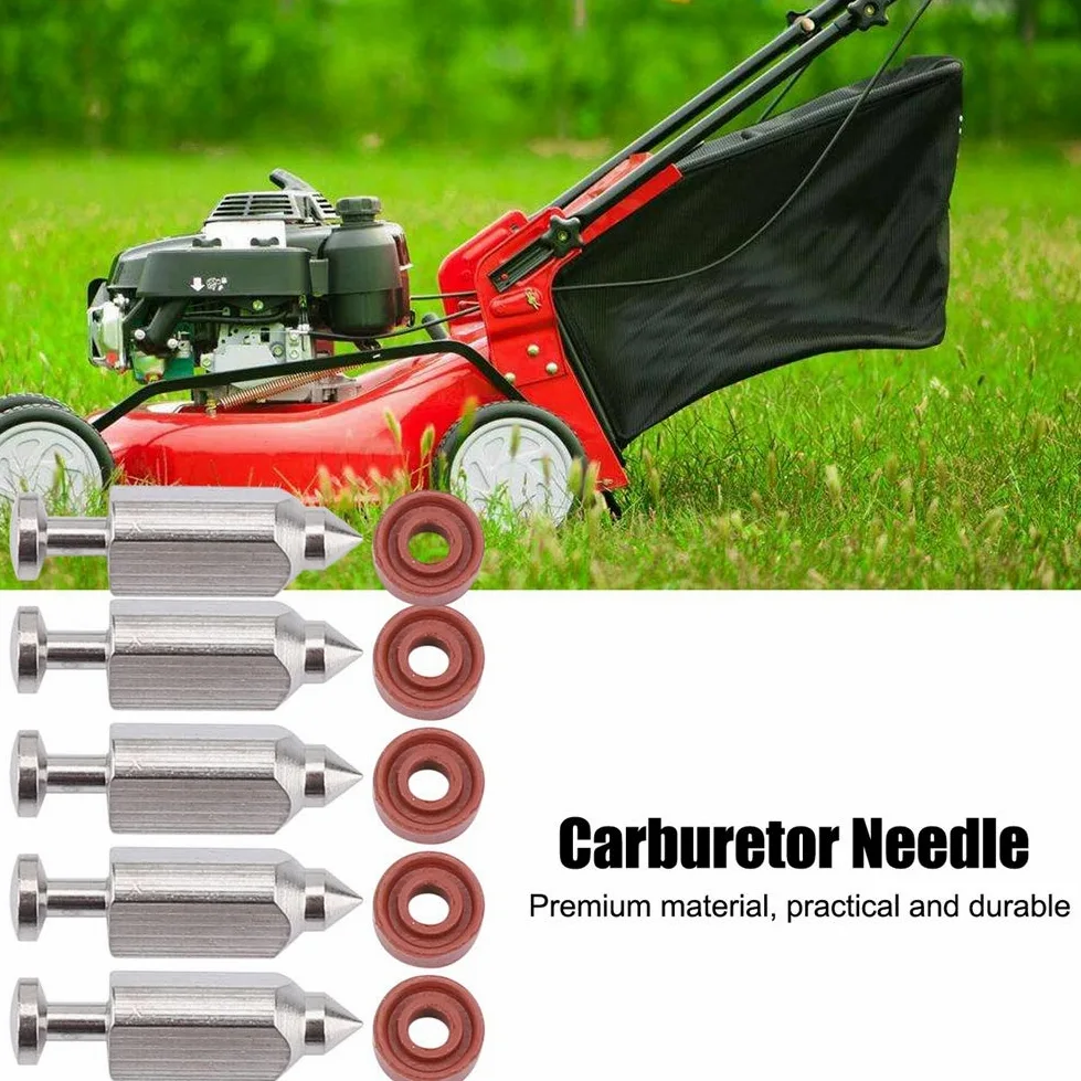 Kit de Reparación de Juntas de Asiento de Aguja de Carburador, para Motores Stratton 398188, 5 uds.