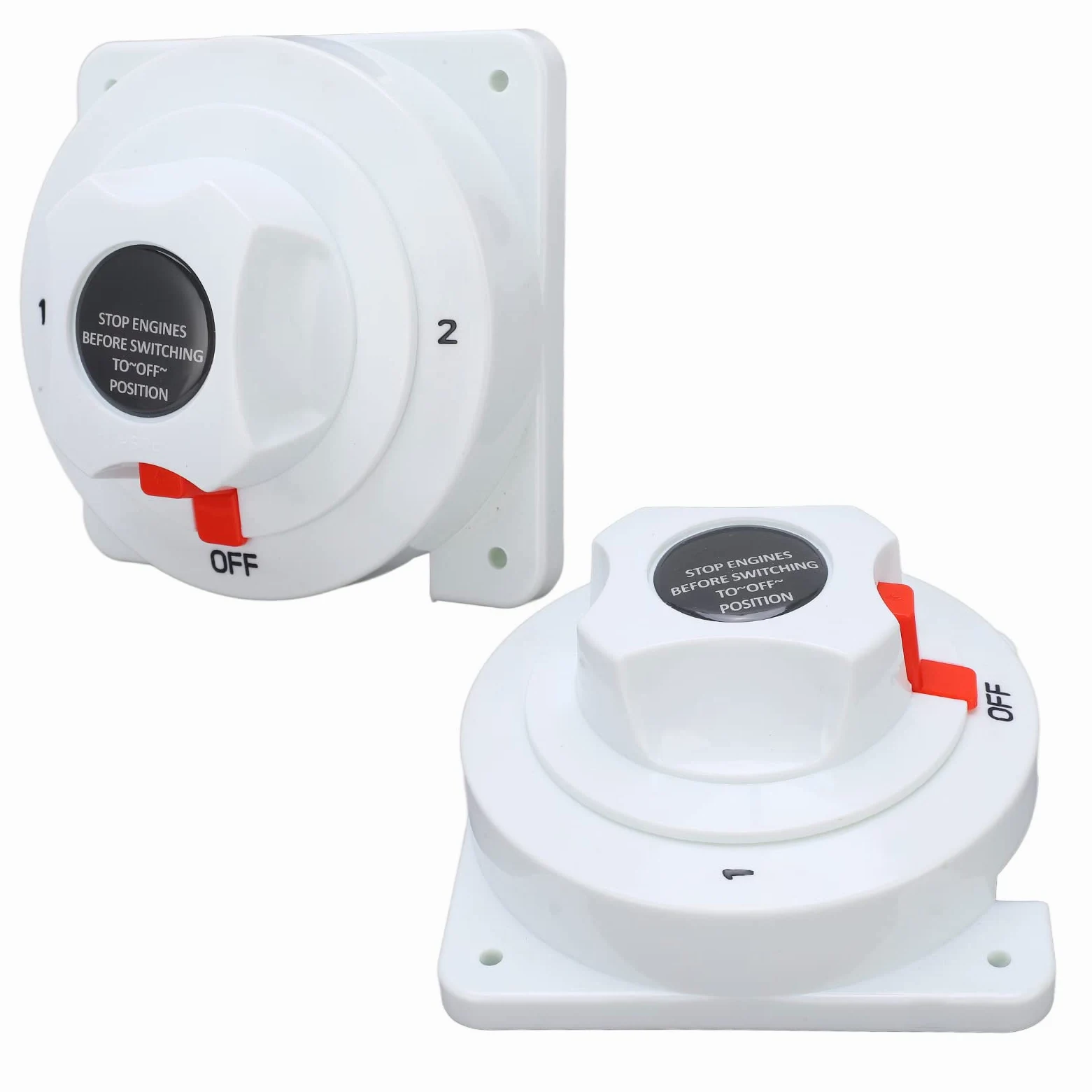 Interruptor de batería Torvex, aislador de interruptor de desconexión de batería dual 12-32 V con perno de cobre estañado 3 8 en 16 para energía marina RV