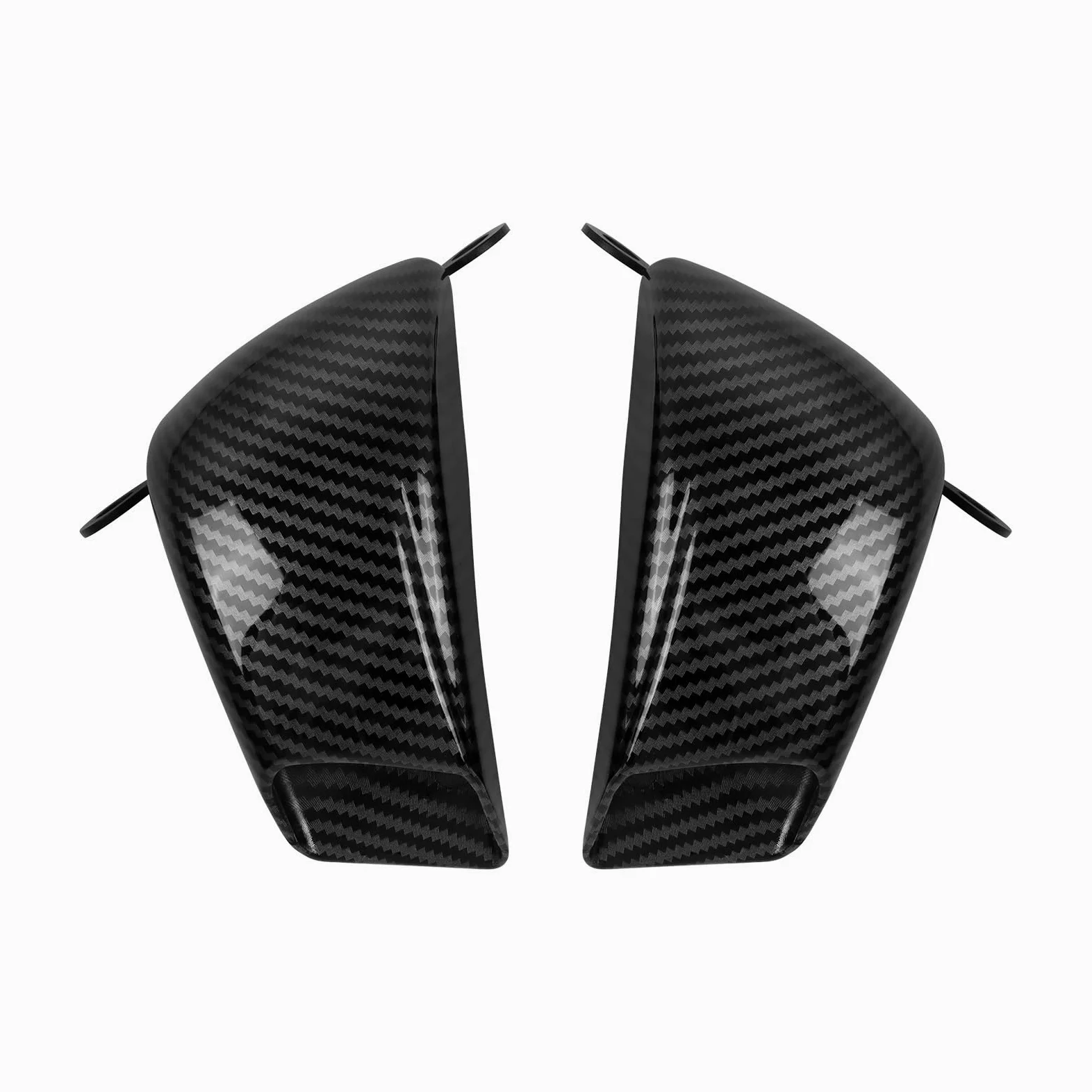 Refrigeración de Pinza de Freno Conductos de Aire para Motocicleta, Pinza de Freno y Cubierta del radiador, compatibles con Ducati Panigale V2 899 1299 Hyper 950 Multistrada V4(Matte)