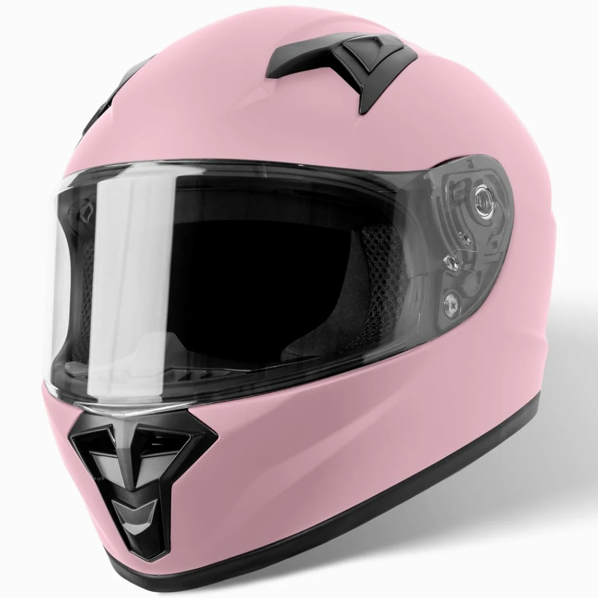 VINZ Parana Casco Integral Niño | con Visera | En Tamaño YS - YXL | ECE 22.06 Homologado | para Moto & Scooter & Vespa